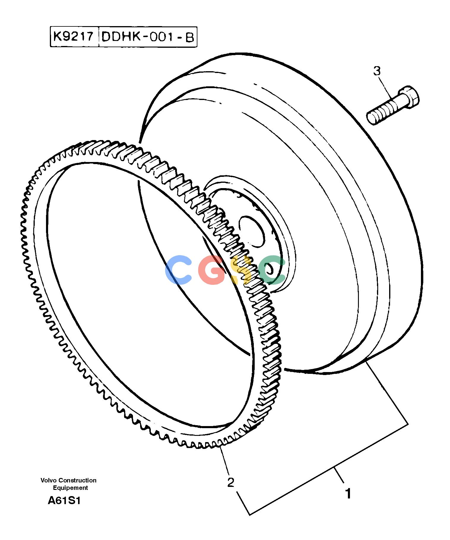沃尔沃零件查询EW50 Flywheel and ring gearTYPE 256.-NoneNoneNoneNoneAutodata Volvo online