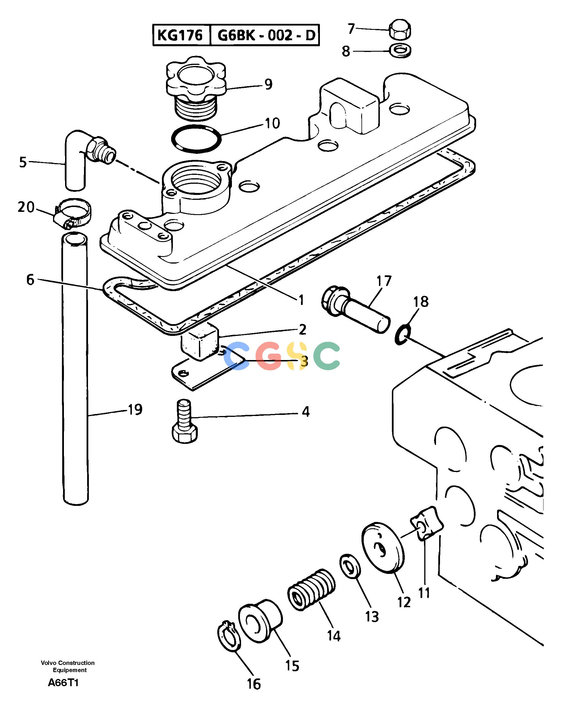 沃尔沃零件查询EW50VV Lubrication oil filler and breatherTYPE 256256.10151-NoneNoneNoneNoneAutodata Volvo online