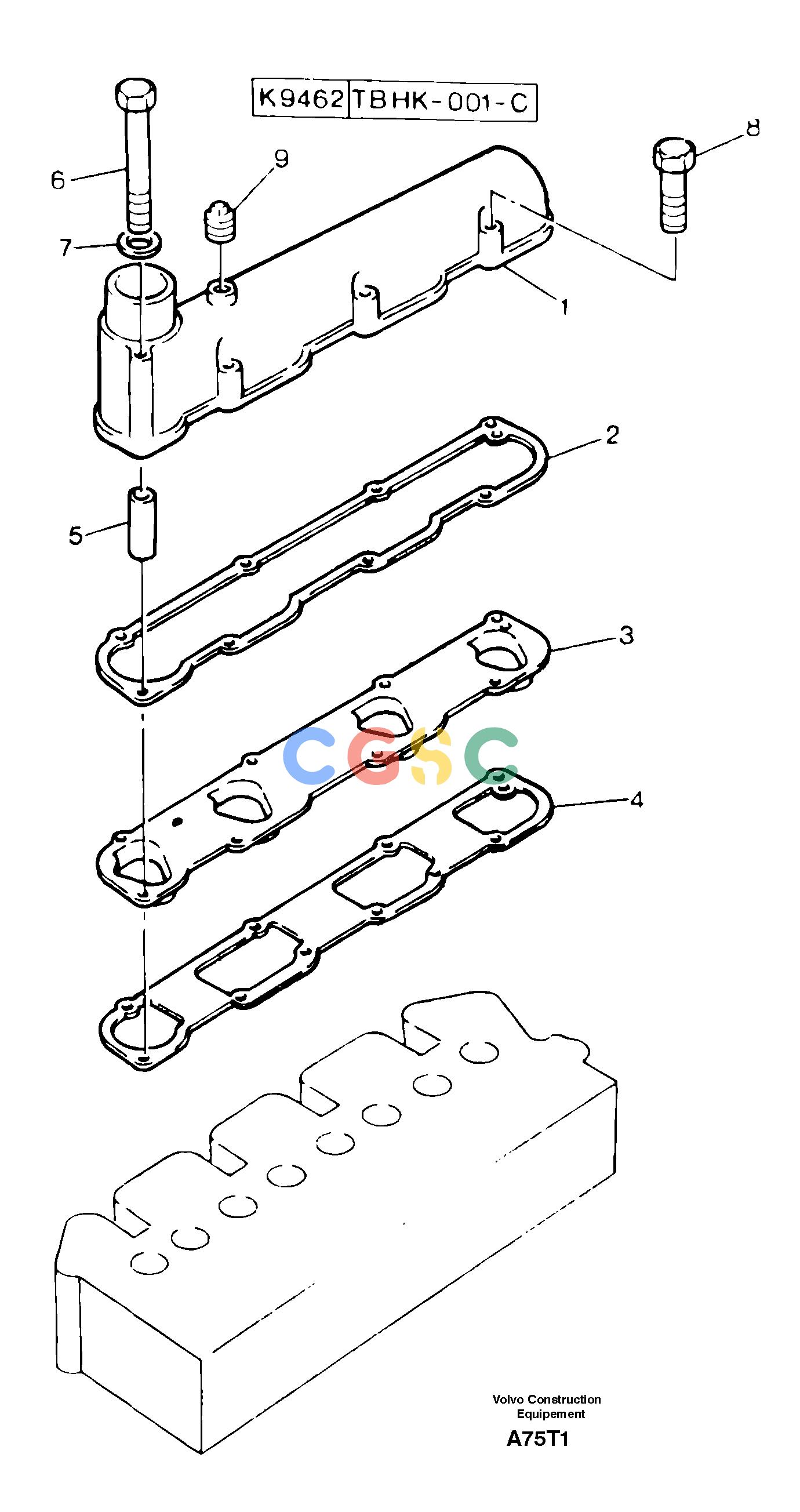 沃尔沃零件查询EW50VV Intake manifoldTYPE 256256.10151-NoneNoneNoneNoneAutodata Volvo online
