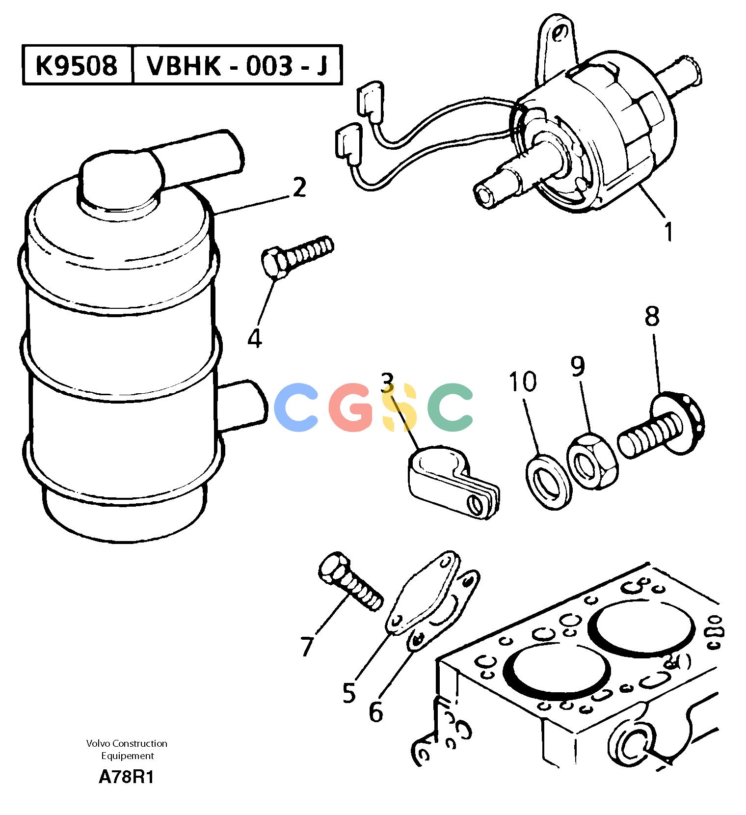 沃尔沃零件查询EC50VV Low pressure fuel systemTYPE 247247.10151-NoneNoneNoneNoneAutodata Volvo online