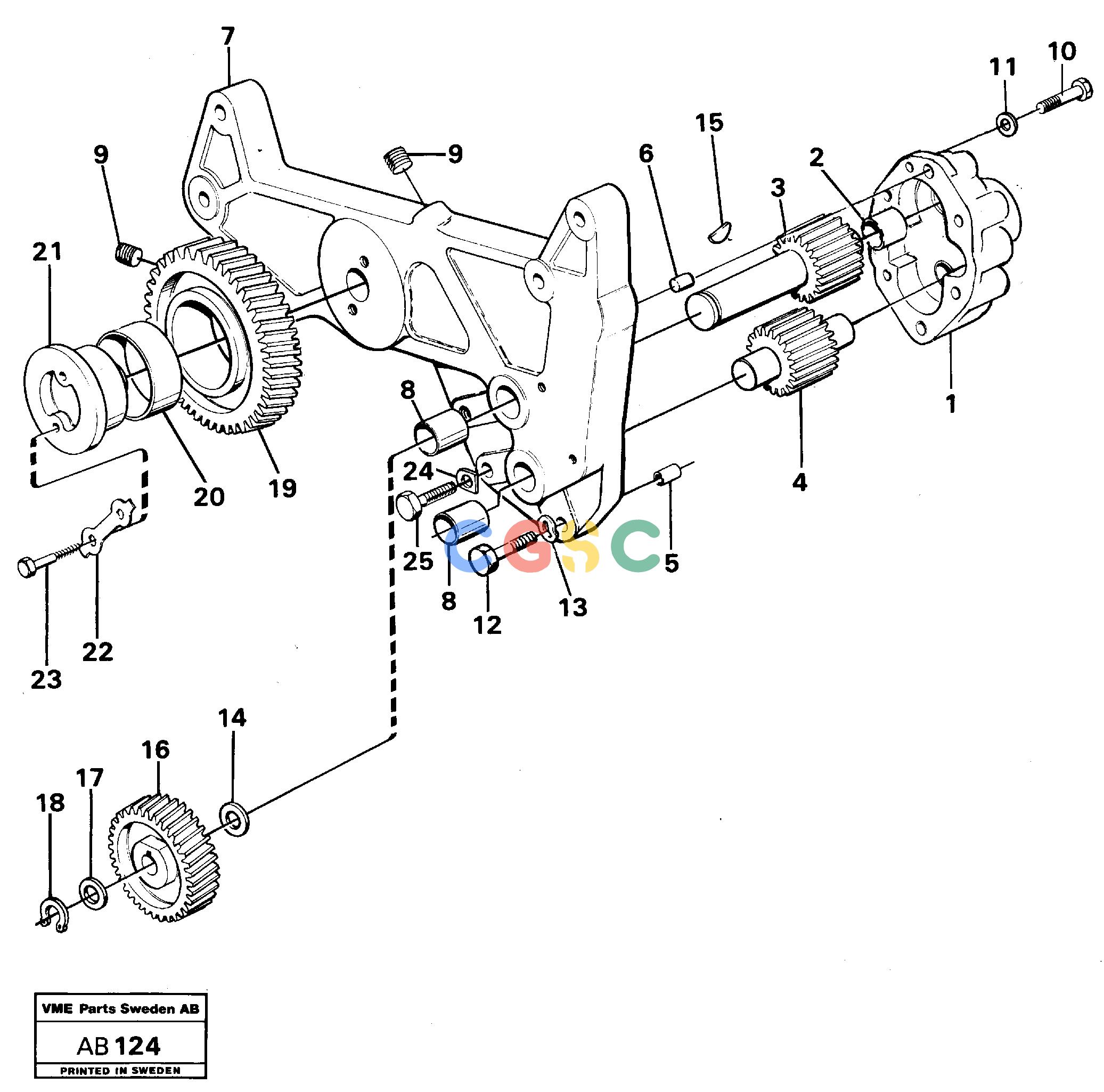 沃尔沃零件查询L50 Lubricating oil pumpL50 S/N 6401- / 60301- USA4804203-11030050NoneNoneNoneAutodata Volvo online
