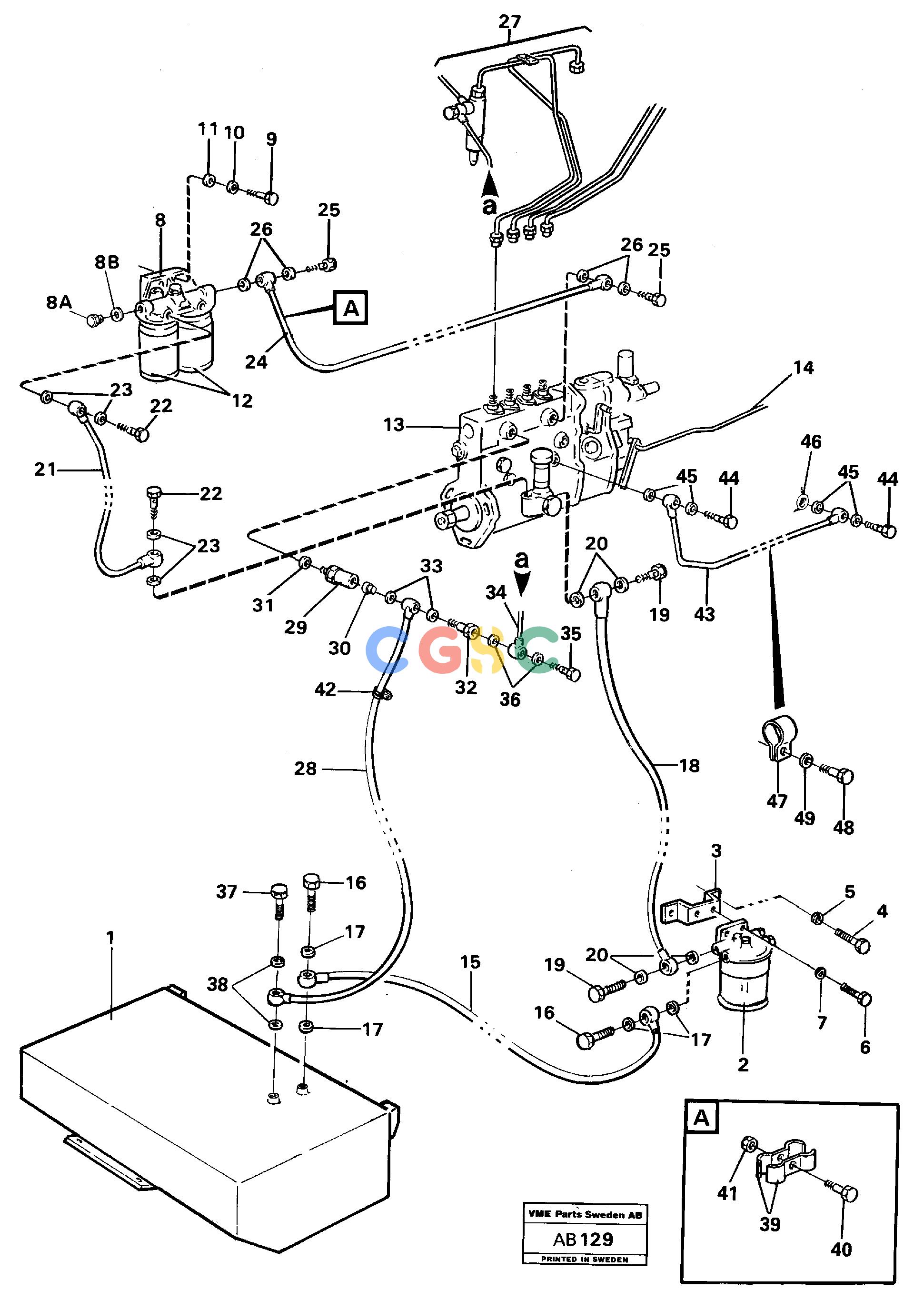 沃尔沃零件查询L50 Fuel systemL50 S/N 6401- / 60301- USA NoneNoneNoneAutodata Volvo online
