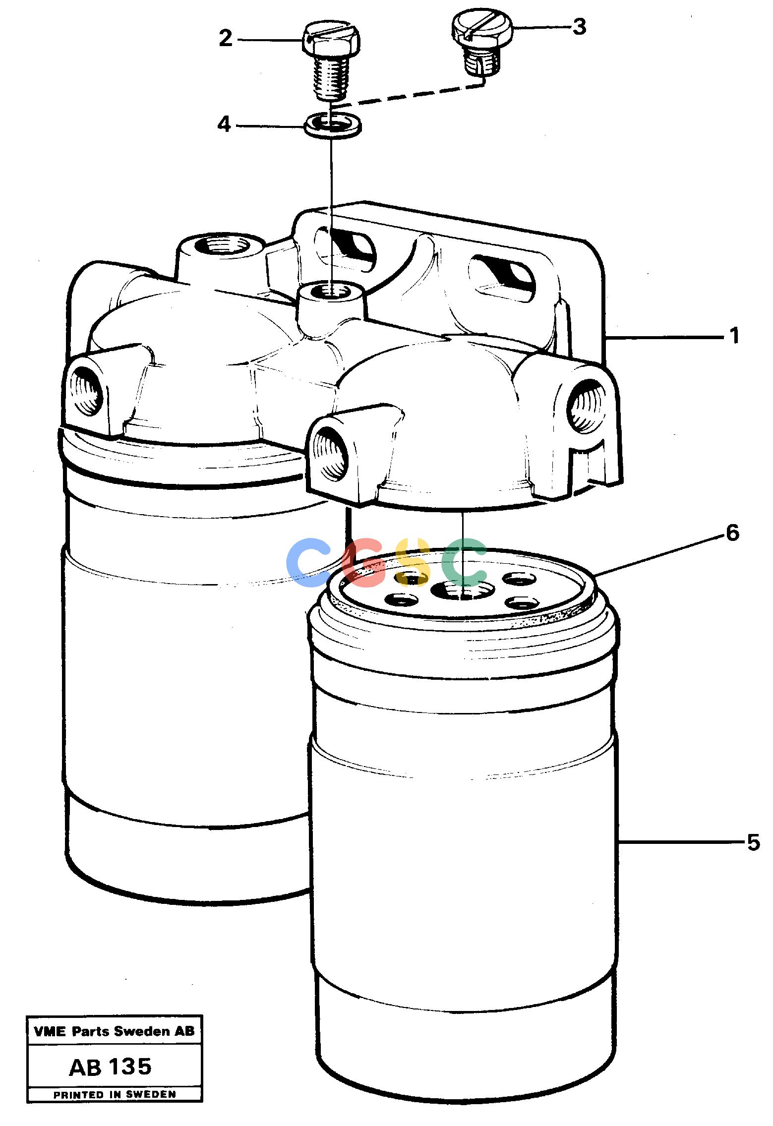 沃尔沃零件查询L50 Fuel filterL50 S/N 6401- / 60301- USA NoneNoneNoneAutodata Volvo online