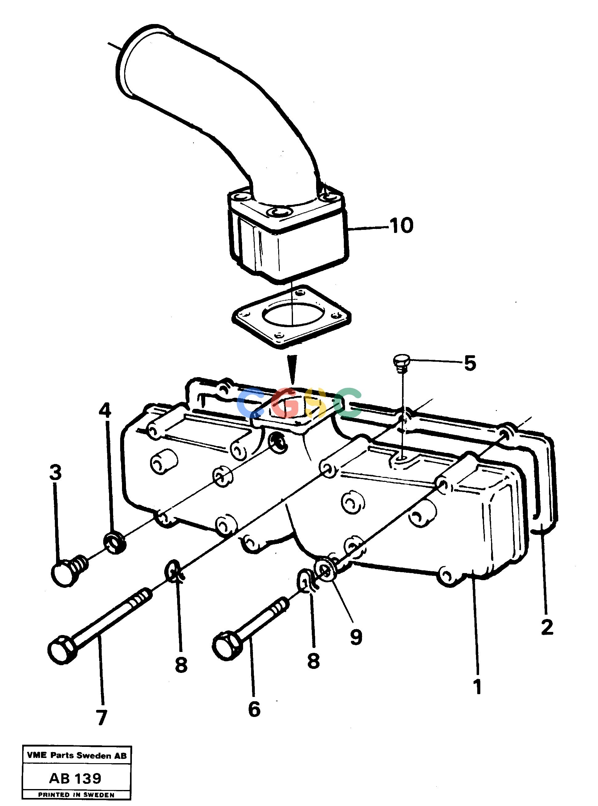 沃尔沃零件查询L50 Inlet manifoldL50 S/N 6401- / 60301- USA NoneNoneSTDAutodata Volvo online