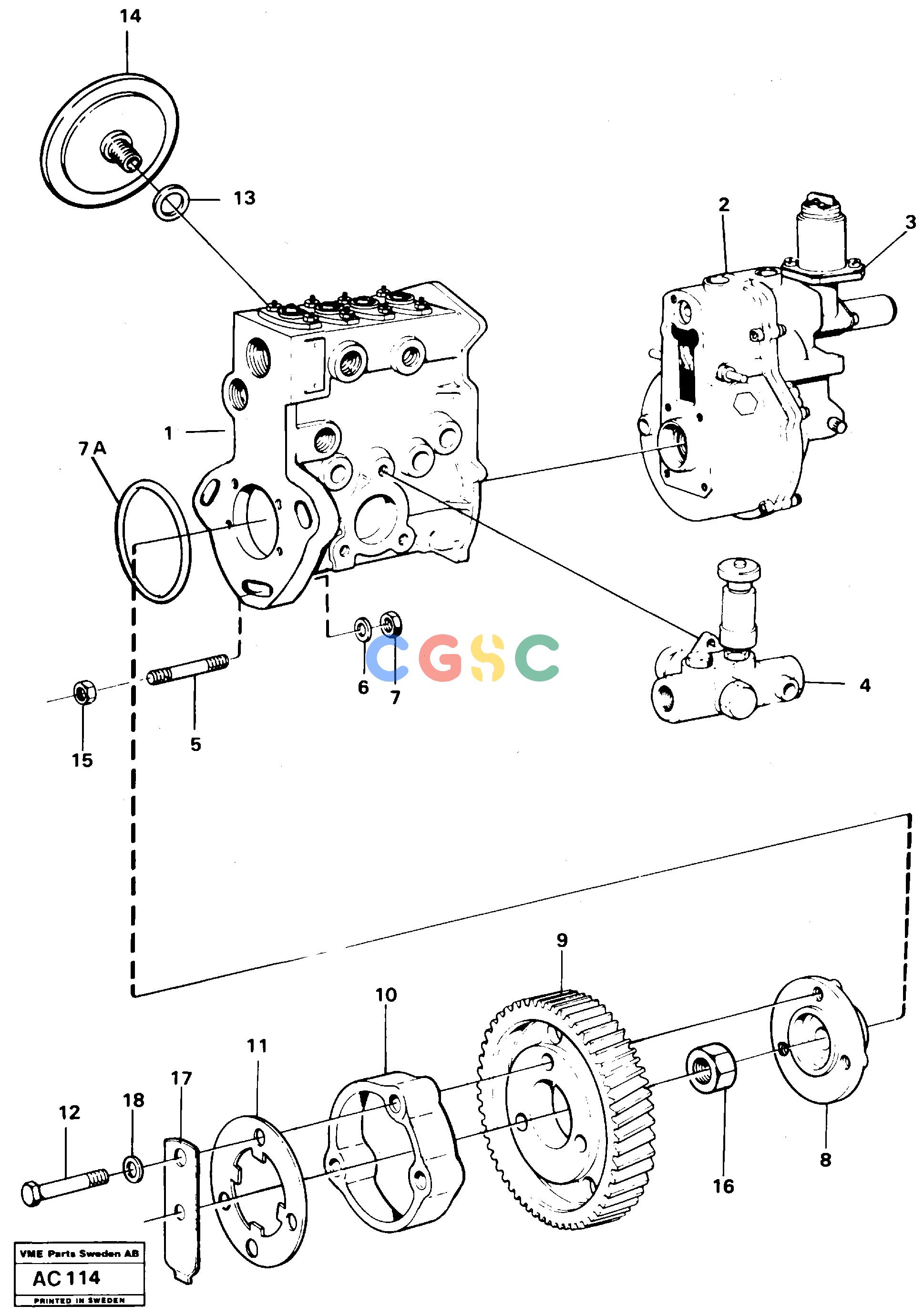 沃尔沃零件查询L70 Fuel injection pump with fitting partsL70 S/N 7401- / 60501- USA NoneNoneNoneAutodata Volvo online