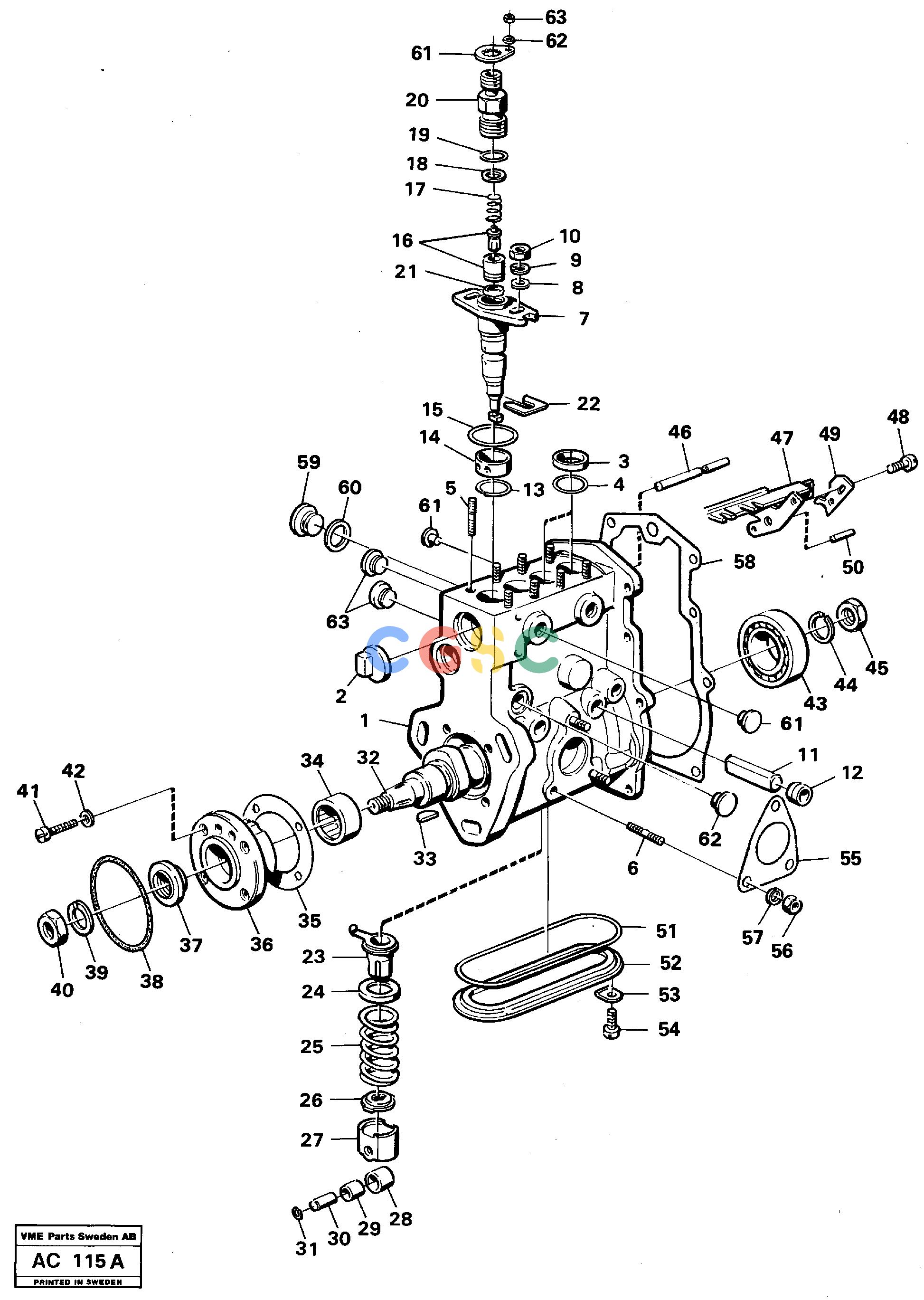 沃尔沃零件查询L70 Injection pumpL70 S/N 7401- / 60501- USA4881525-11030151NoneNoneNoneAutodata Volvo online