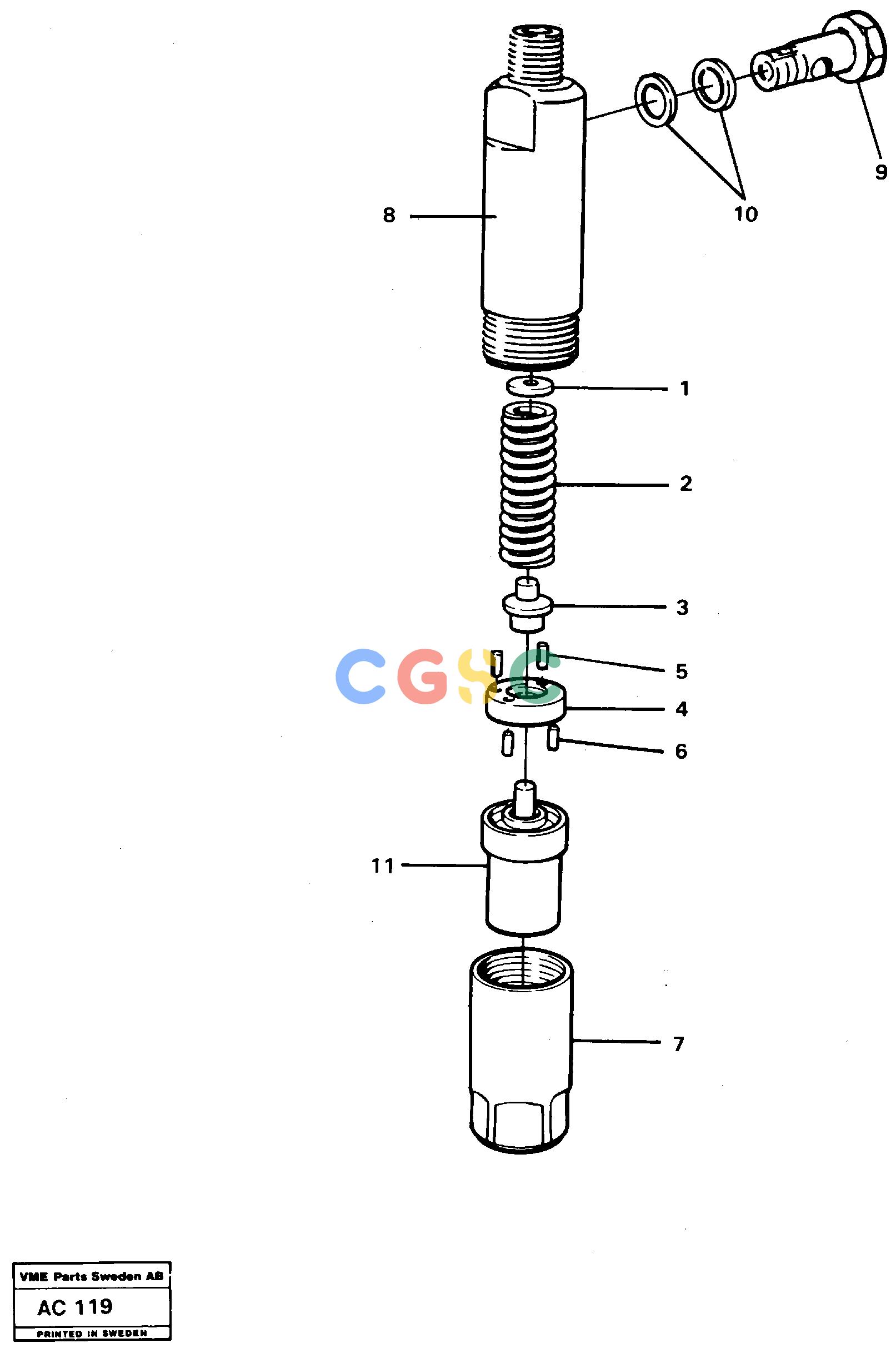 沃尔沃零件查询L70 InjectorL70 S/N 7401- / 60501- USA4881653-4881573NoneNoneNoneAutodata Volvo online