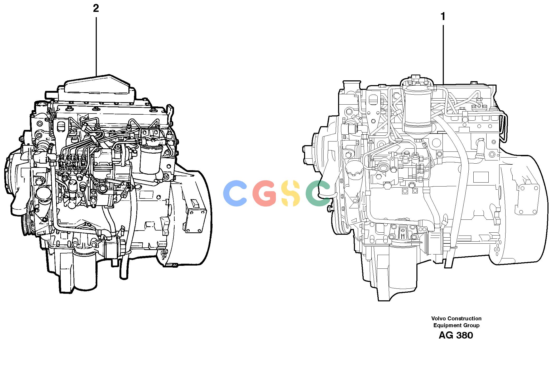 沃尔沃零件查询L50B/L50C VOLVO BM EngineVOLVO BM L50B/L50C SER NO - 10966 NoneNoneTD40GA, TD40KAEAutodata Volvo online