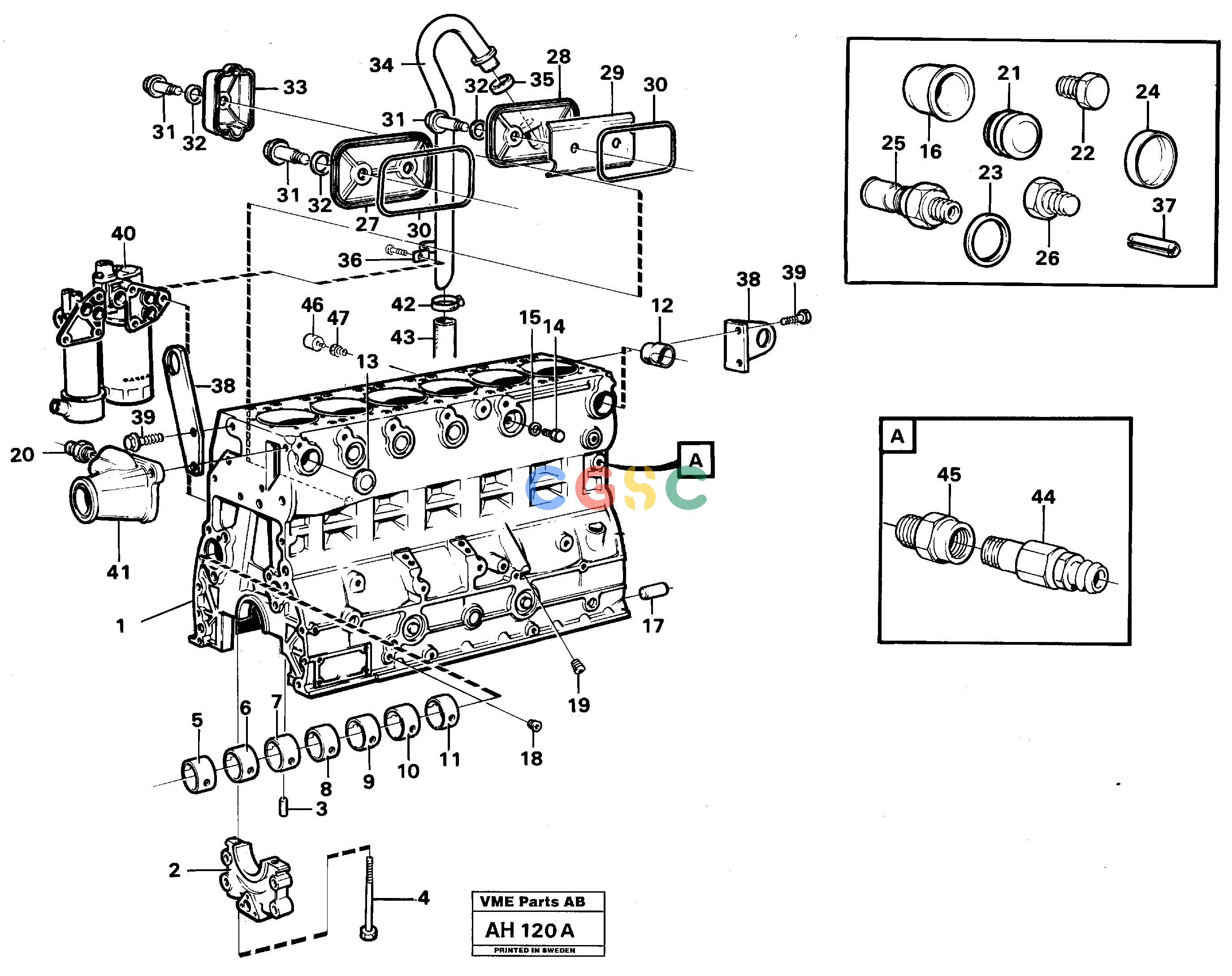沃尔沃零件查询L90B VOLVO BM Cylinder blockVOLVO BM L90B NoneNoneNoneAutodata Volvo online