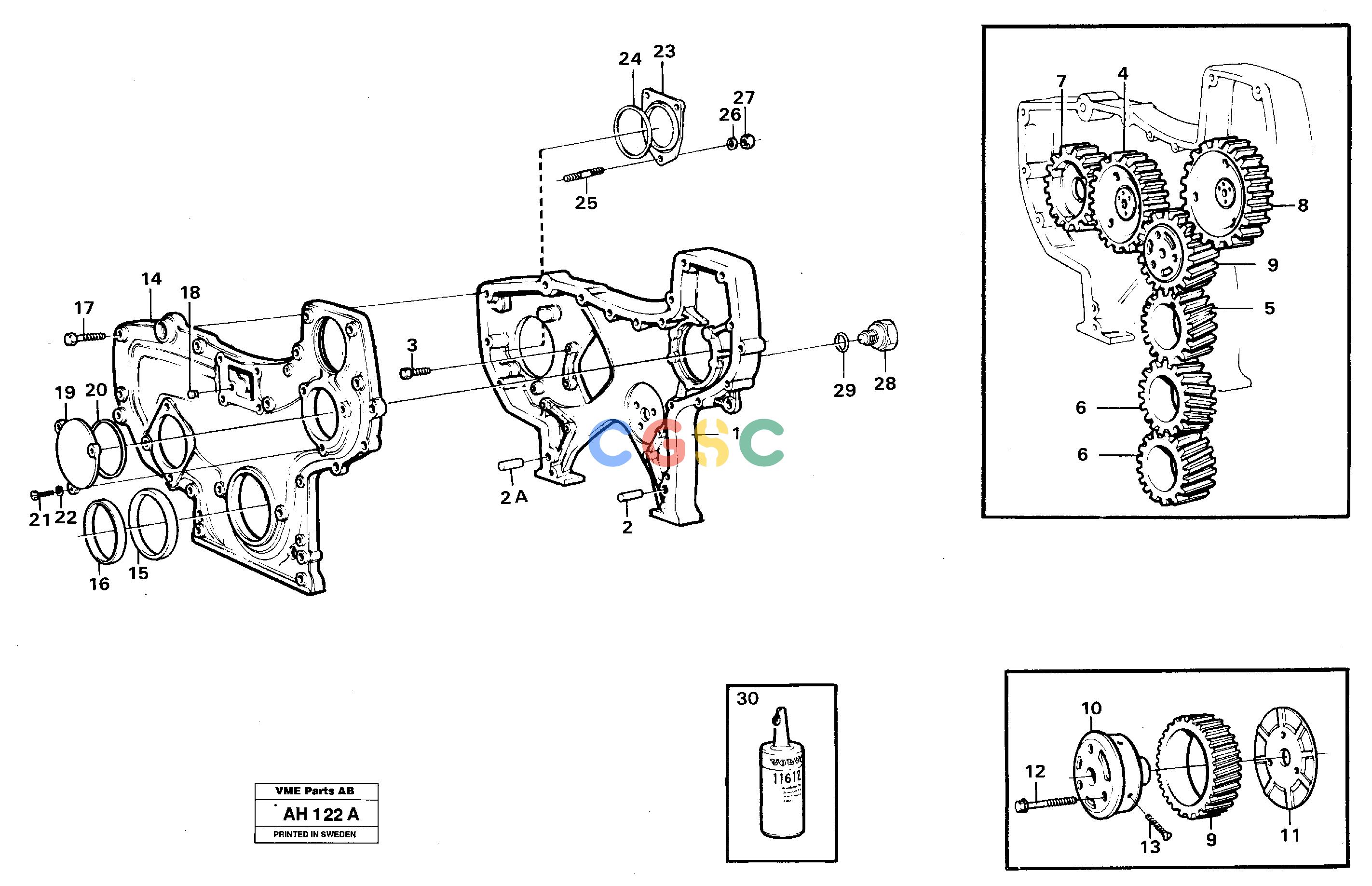 沃尔沃零件查询L90B VOLVO BM Timing gear casingVOLVO BM L90B NoneNoneNoneAutodata Volvo online