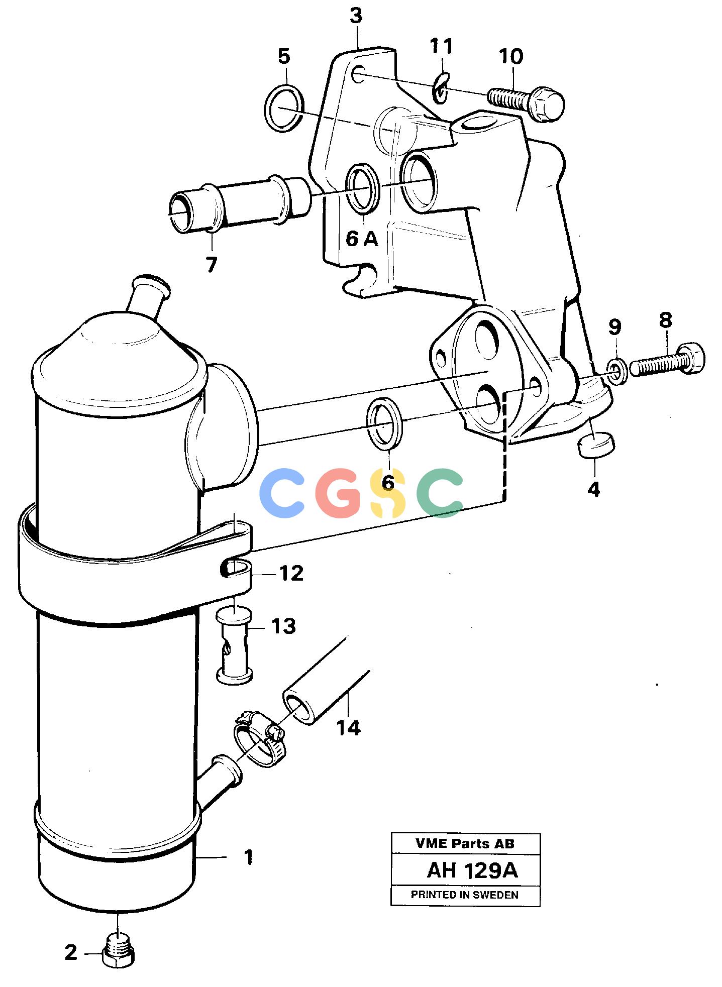 沃尔沃零件查询L90B VOLVO BM Oil coolerVOLVO BM L90B NoneNoneNoneAutodata Volvo online
