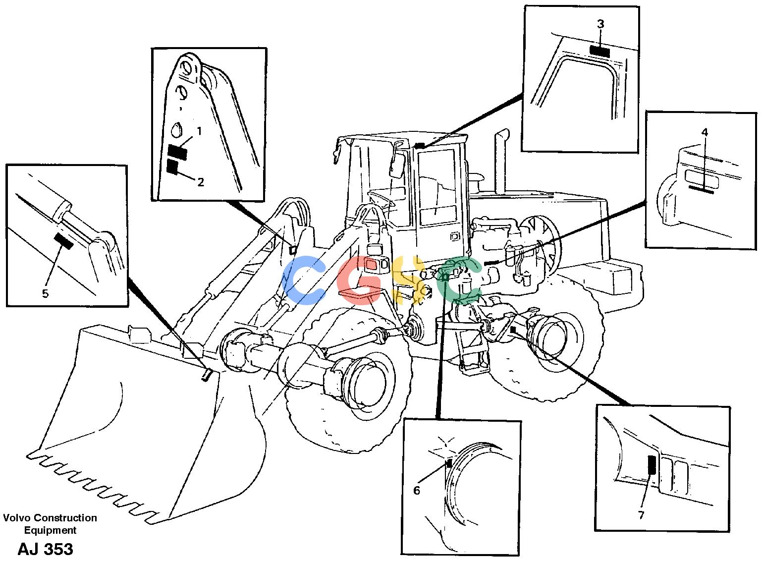 沃尔沃零件查询L90B VOLVO BM Product identification plateVOLVO BM L90B NoneNoneNoneAutodata Volvo online