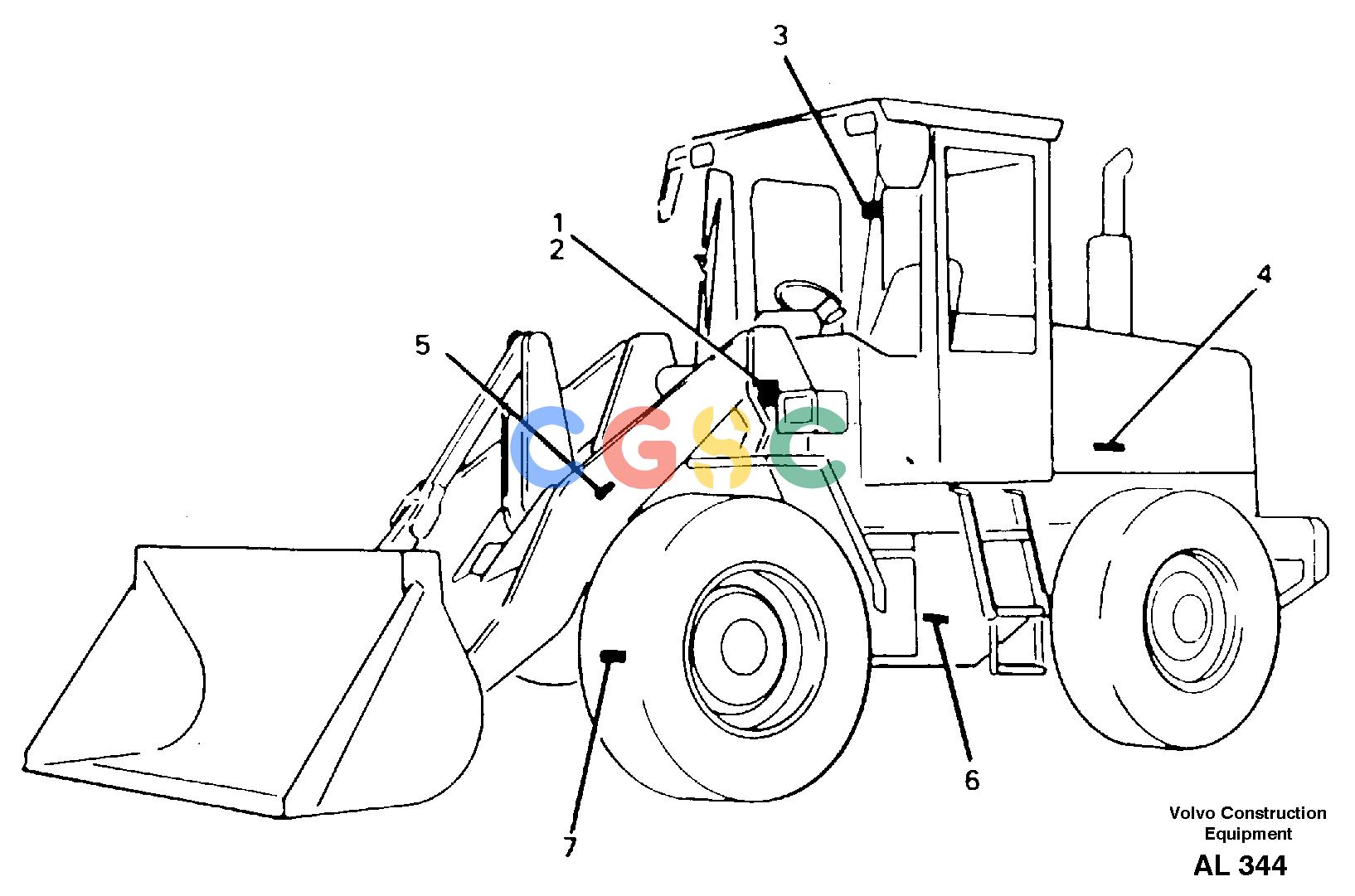沃尔沃零件查询L70B/L70C VOLVO BM Product identification plateVOLVO BM L70B/L70C SER NO - 13115 NoneNoneNoneAutodata Volvo online