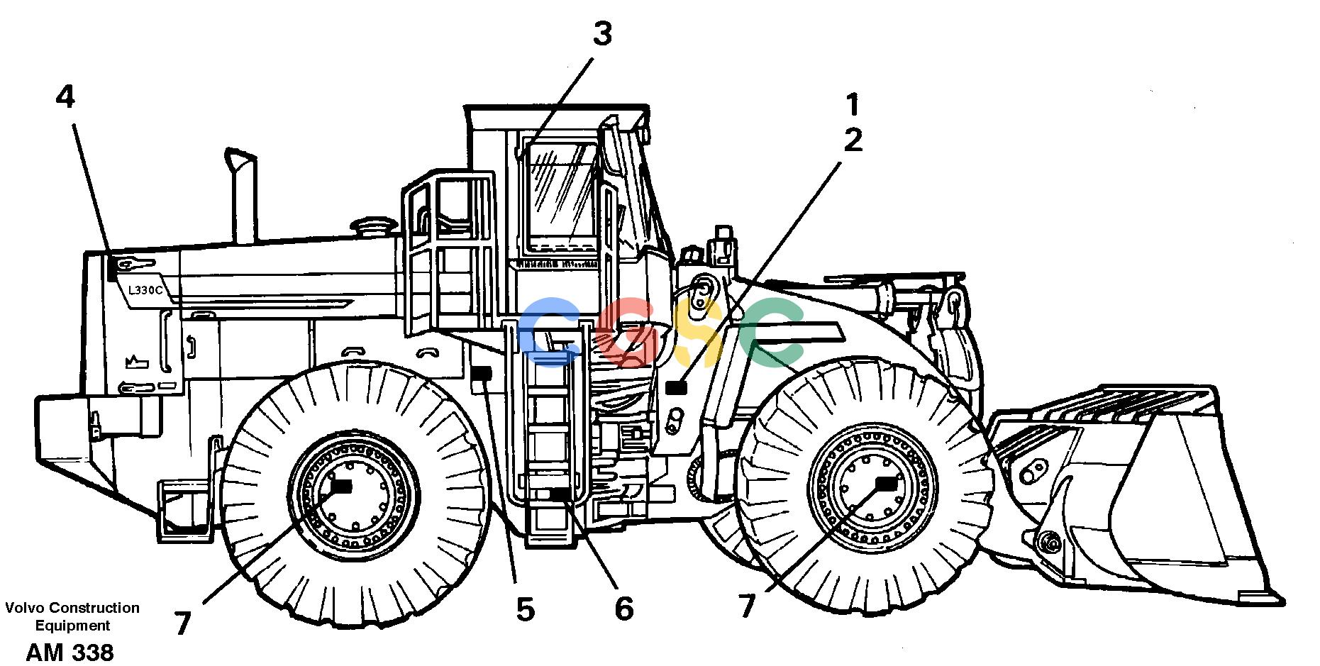 沃尔沃零件查询L330C VOLVO BM Product identification plateVOLVO BM L330C SER NO - 60187 NoneNoneNoneAutodata Volvo online
