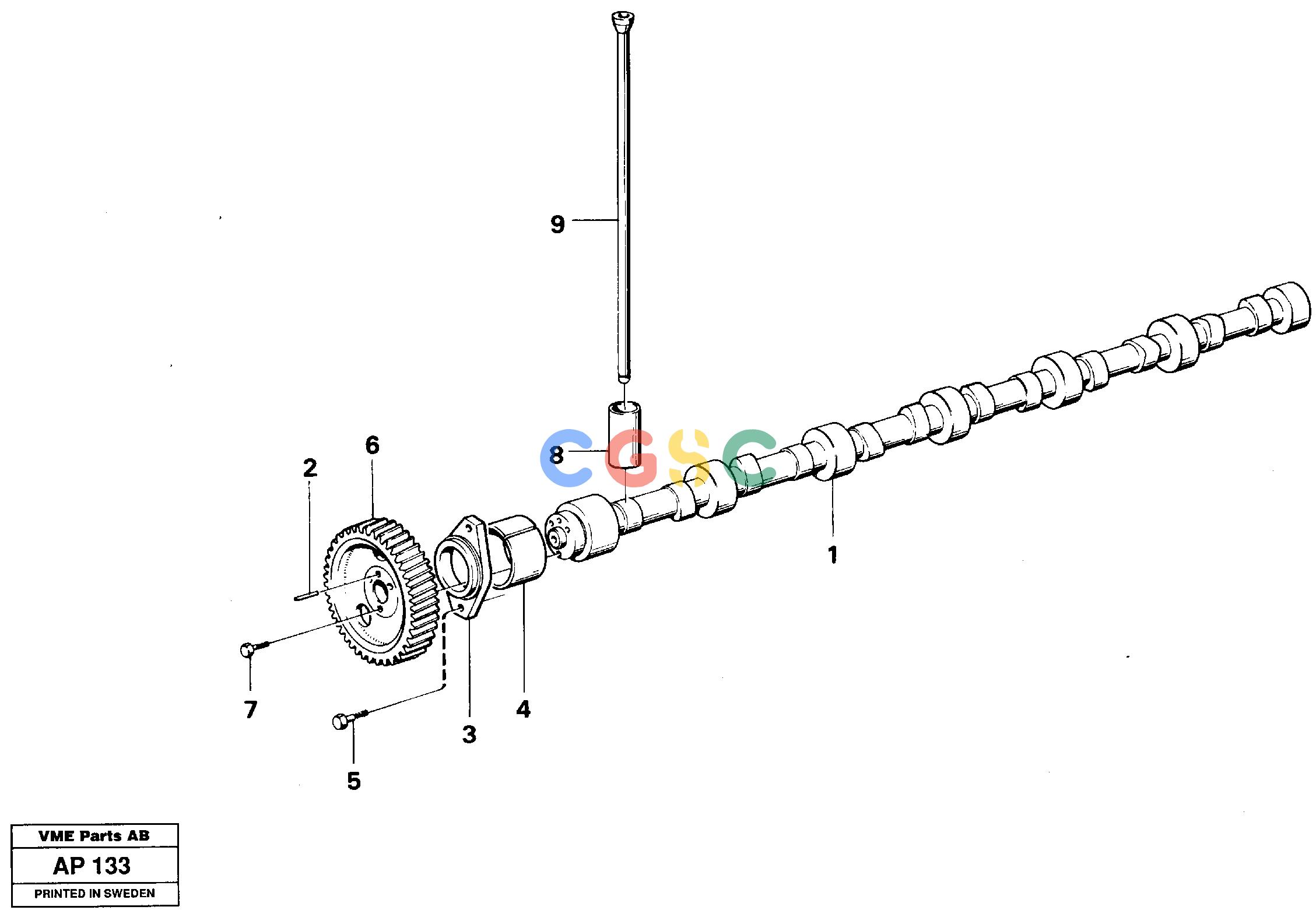 沃尔沃零件查询L120C VOLVO BM CamshaftVOLVO BM L120C SER NO - 11318477459-8192784NoneNoneNoneAutodata Volvo online