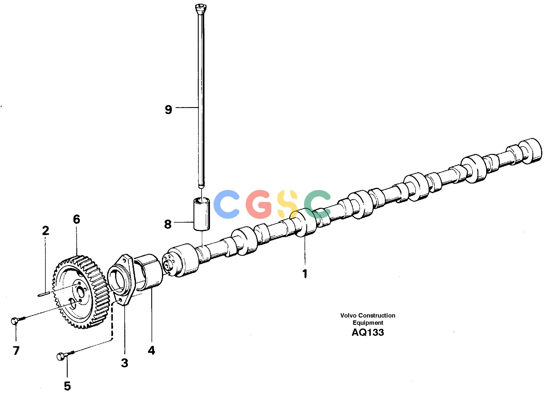 沃尔沃零件查询L120C CamshaftS/N 11319-SWE, S/N 61677-USA, S/N 70075-BRA477459-8192784NoneNoneNoneAutodata Volvo online