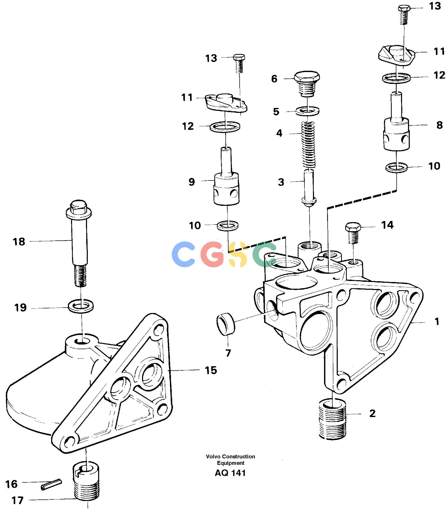 沃尔沃零件查询L120C Housing, oil filterS/N 11319-SWE, S/N 61677-USA, S/N 70075-BRA NoneNoneNoneAutodata Volvo online