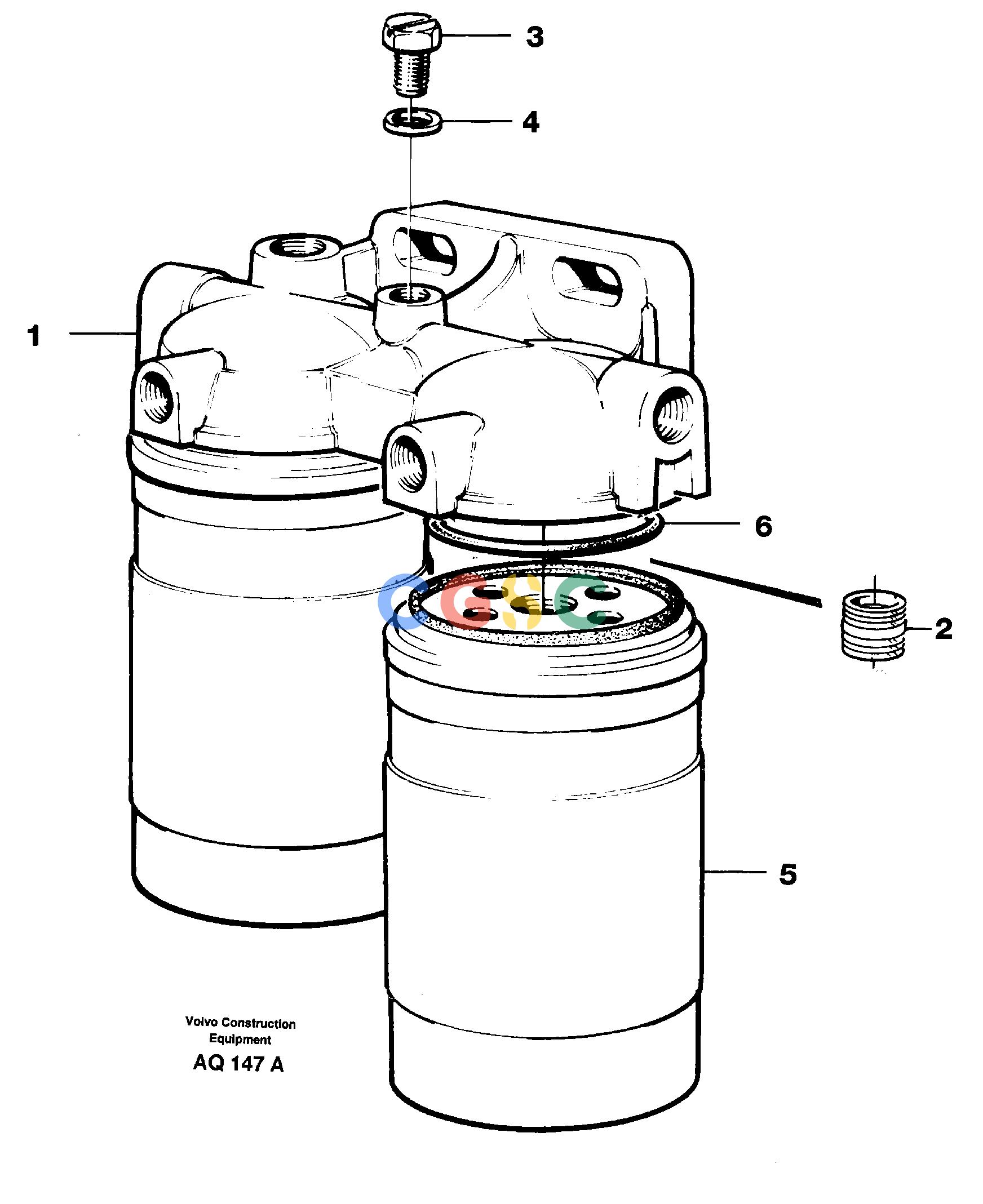 沃尔沃零件查询L120C Fuel filterS/N 11319-SWE, S/N 61677-USA, S/N 70075-BRAENG - 98191-ENG 98192 -NoneNoneNoneAutodata Volvo online