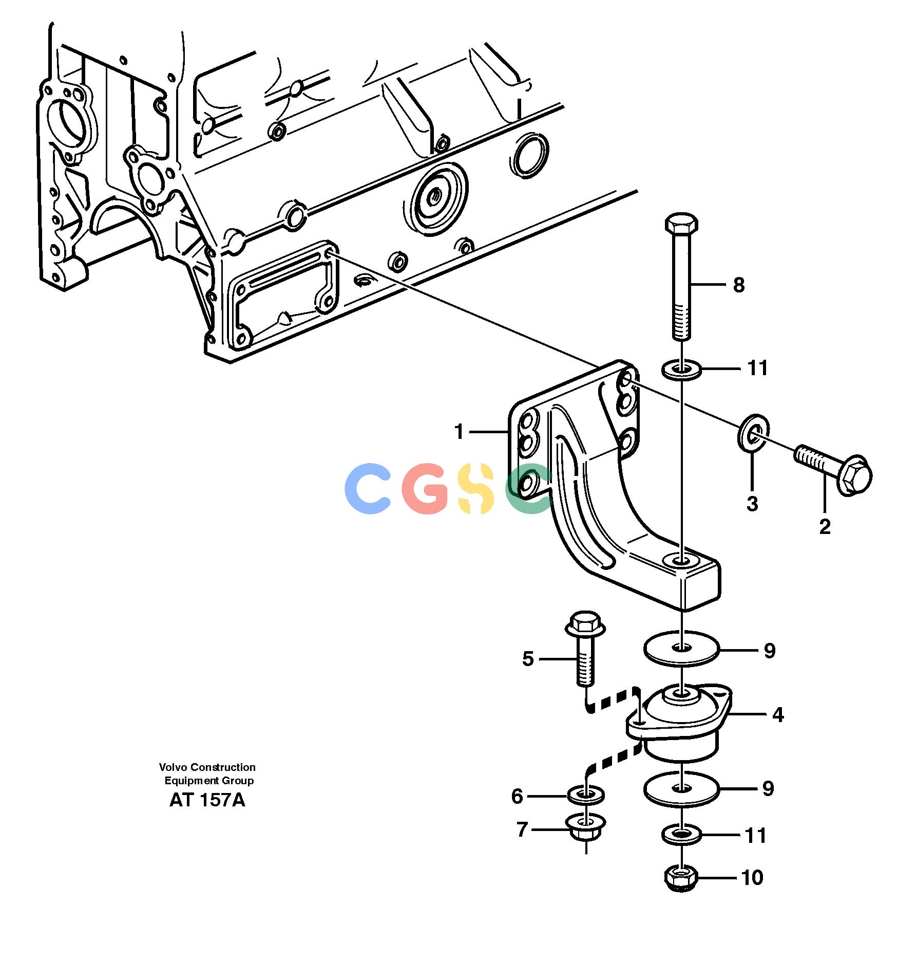 沃尔沃零件查询L90C Engine mountingNone NoneNoneNoneAutodata Volvo online