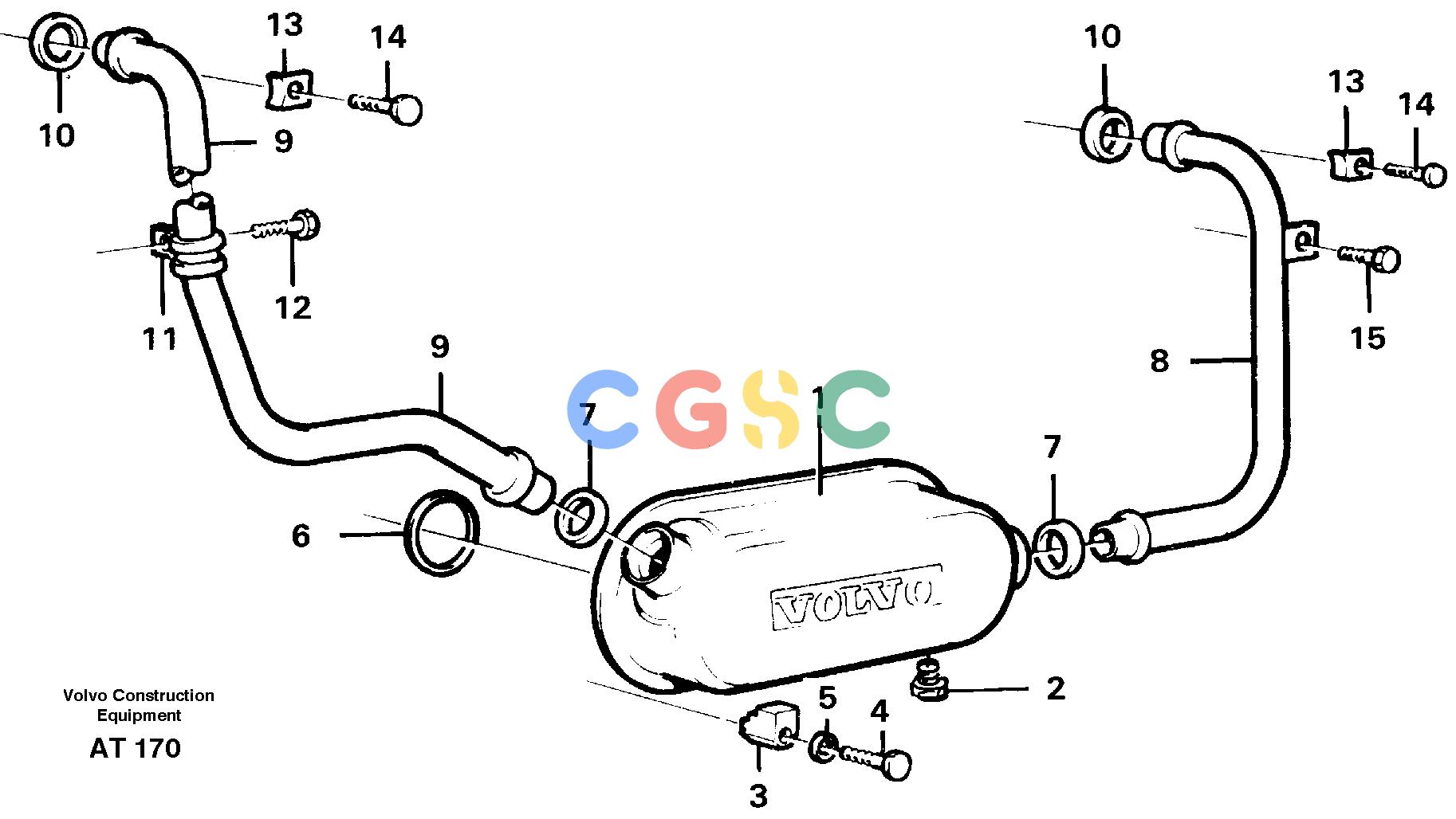 沃尔沃零件查询L90C Oil coolerNone NoneNoneNoneAutodata Volvo online