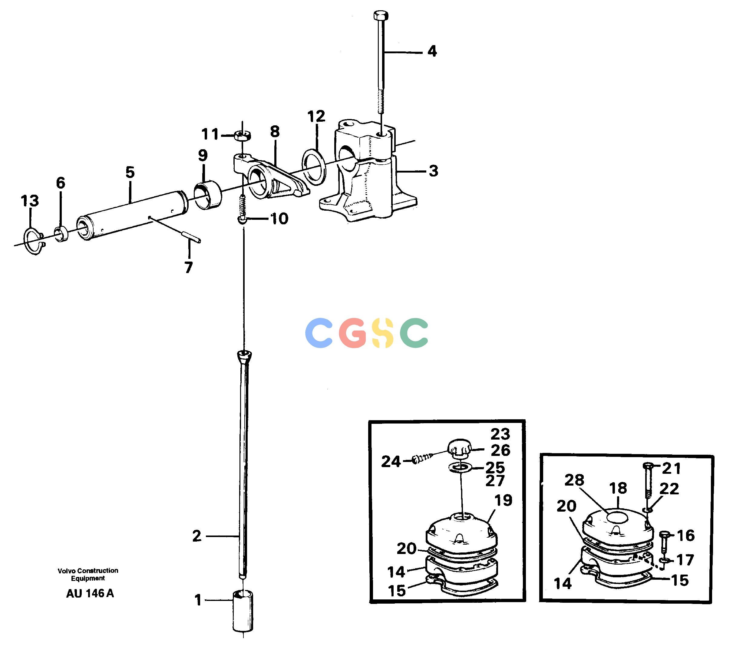 沃尔沃零件查询L150C Valve mechanismS/N 2768-SWE, 60701-USA NoneNoneNoneAutodata Volvo online