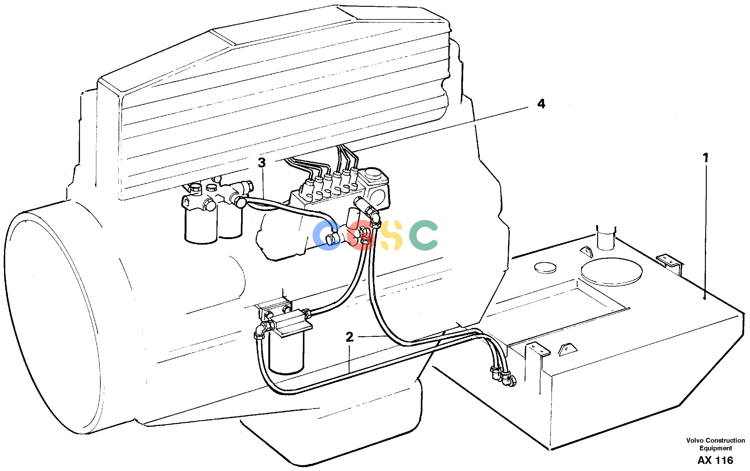 沃尔沃零件查询L330C Fuel systemSER NO 60188- NoneNoneNoneAutodata Volvo online