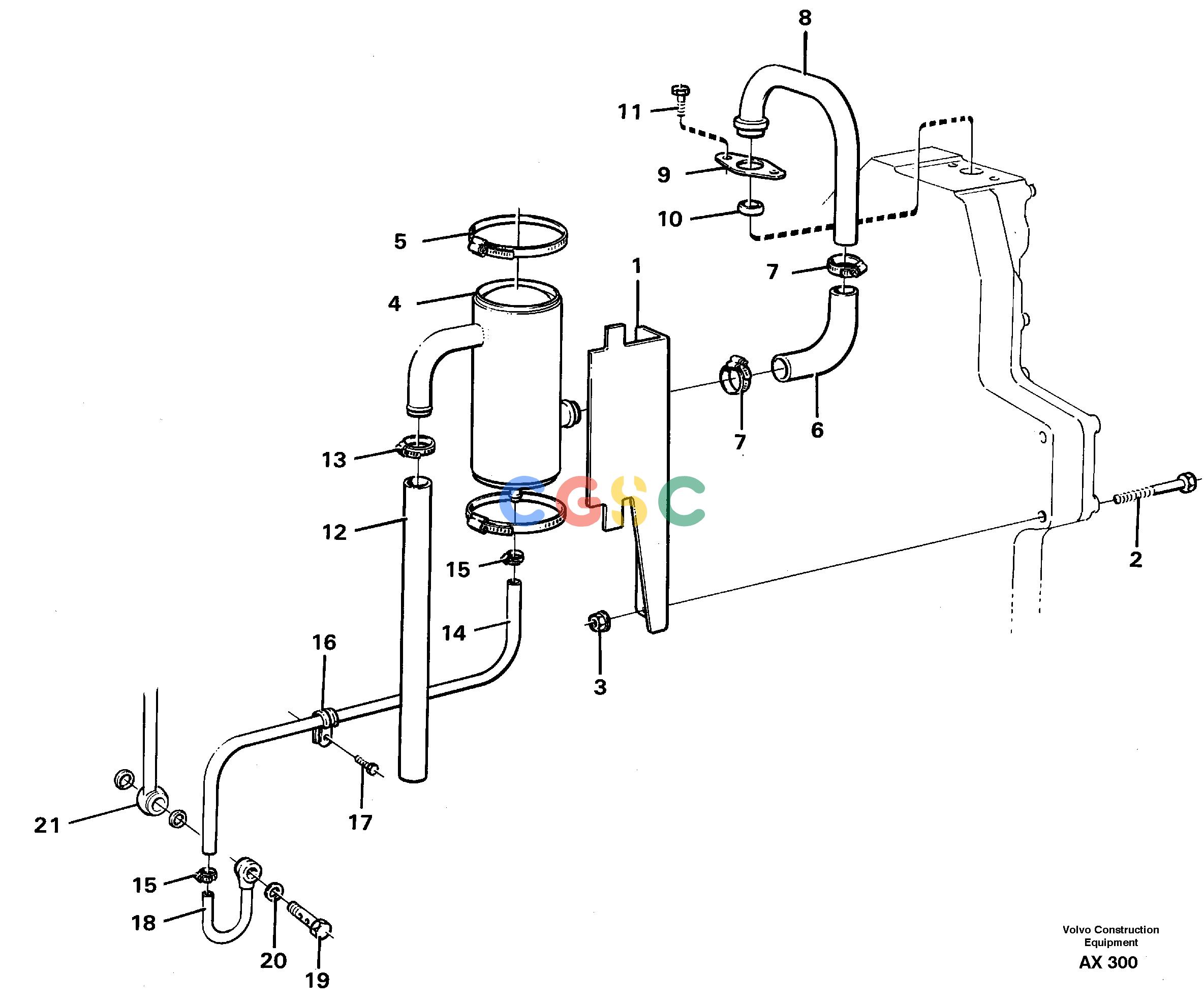 沃尔沃零件查询L330C Crankcase ventilationSER NO 60188- NoneNoneNoneAutodata Volvo online