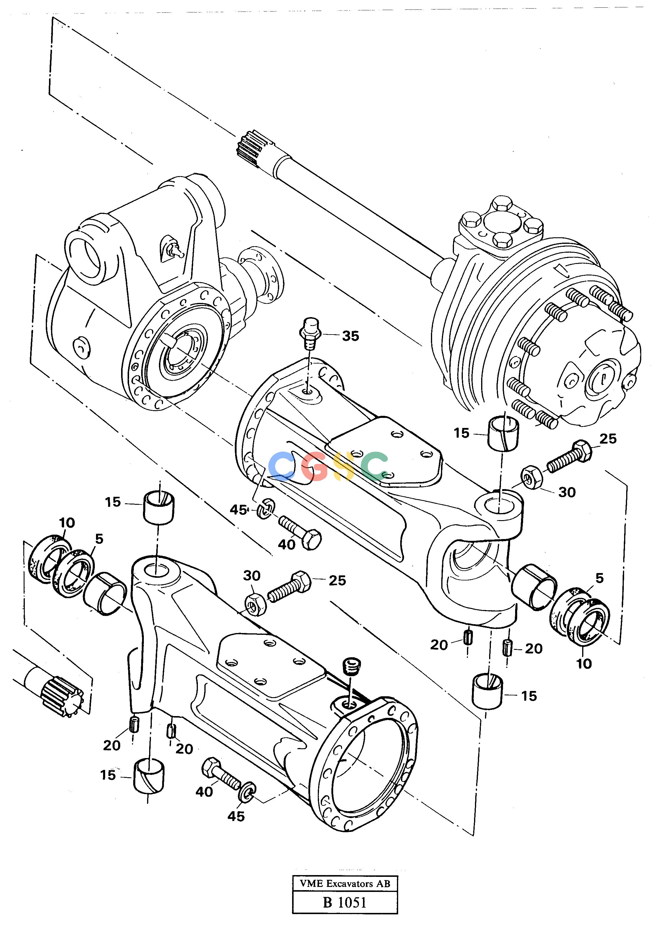 沃尔沃零件查询EW230 ÅKERMAN Axle beam, front L.h. Ak 15ÅKERMAN EW230 SER NO - 1447 NoneNoneNoneAutodata Volvo online