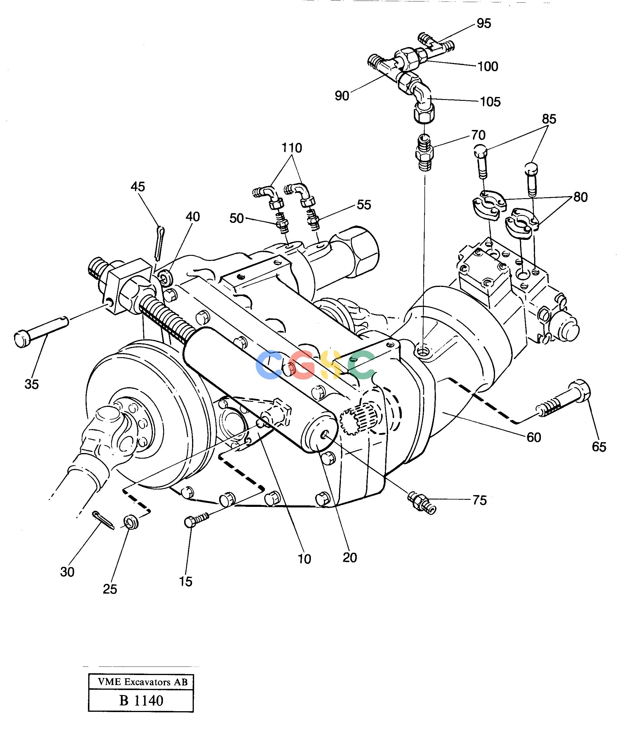 沃尔沃零件查询EW230 ÅKERMAN Power unitÅKERMAN EW230 SER NO - 1447 NoneNoneNoneAutodata Volvo online