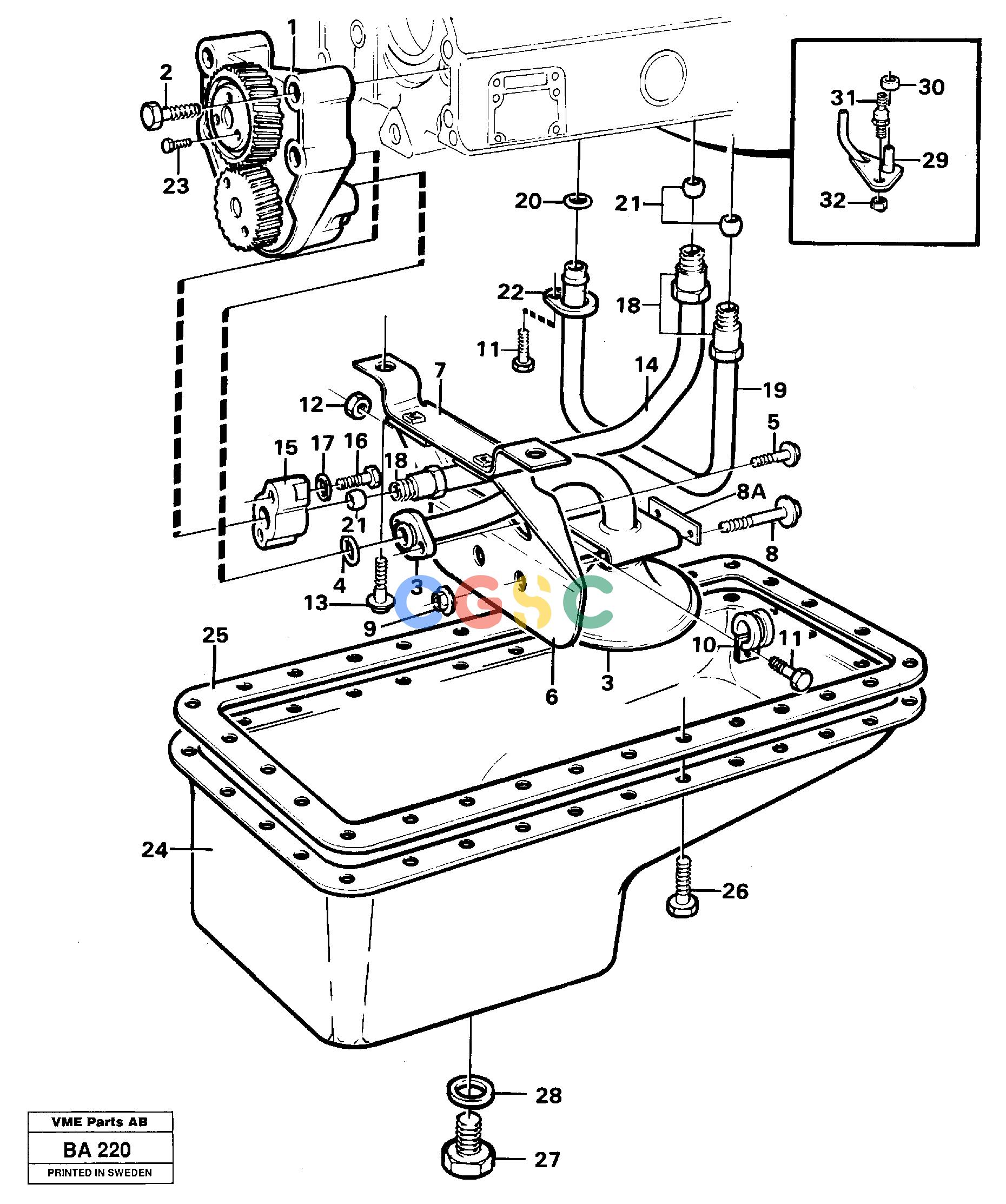 沃尔沃零件查询A20 Lubricating oil systemVOLVO BM A20 NoneNoneNoneAutodata Volvo online