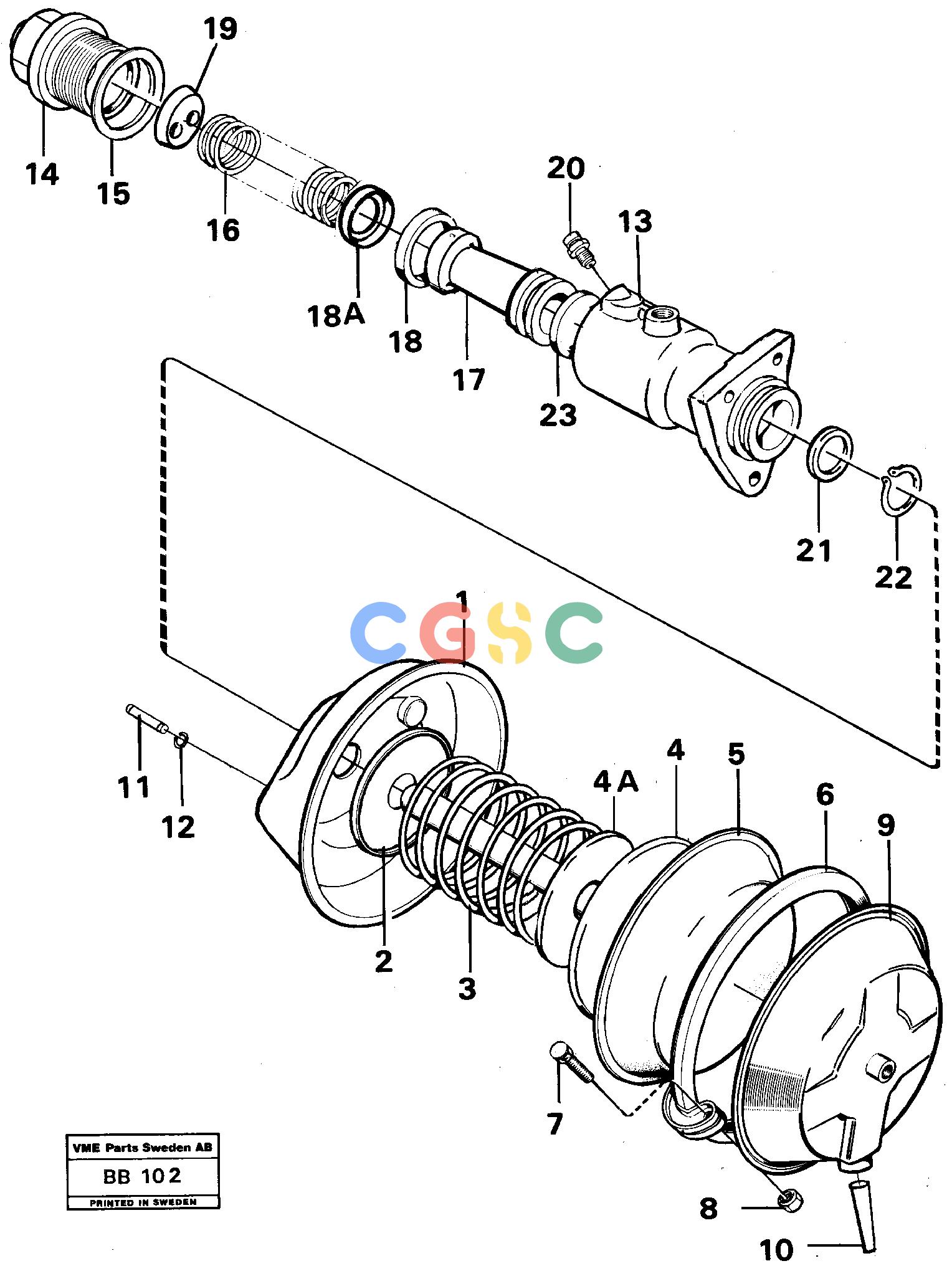 沃尔沃零件查询A25 VOLVO BM Brake unitVOLVO BM A254720593-4880206NoneNoneNoneAutodata Volvo online