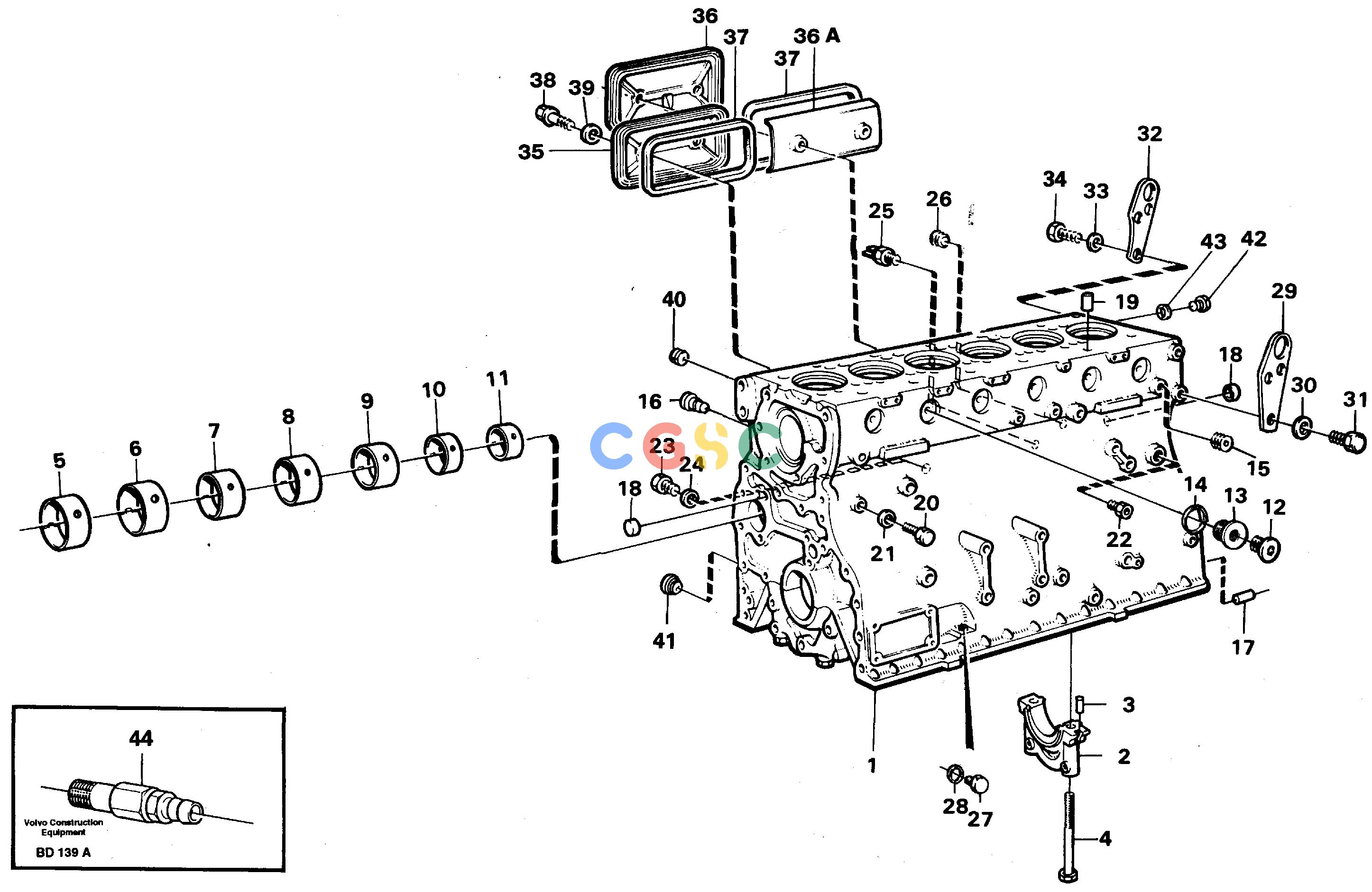 沃尔沃零件查询A30 VOLVO BM Cylinder blockVOLVO BM A30 NoneNoneNoneAutodata Volvo online