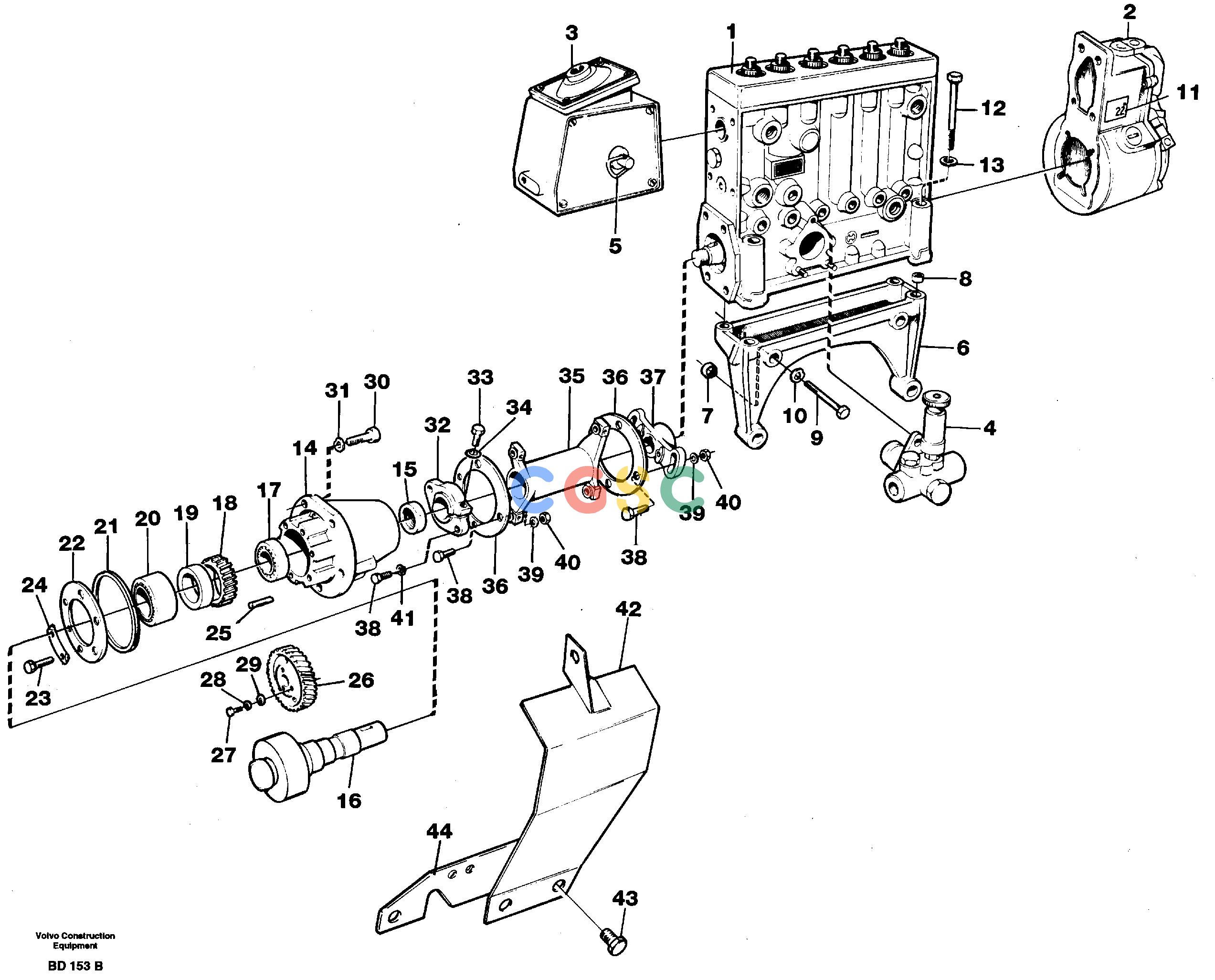 沃尔沃零件查询A30 VOLVO BM Injection pump with driveVOLVO BM A30 NoneNoneNoneAutodata Volvo online
