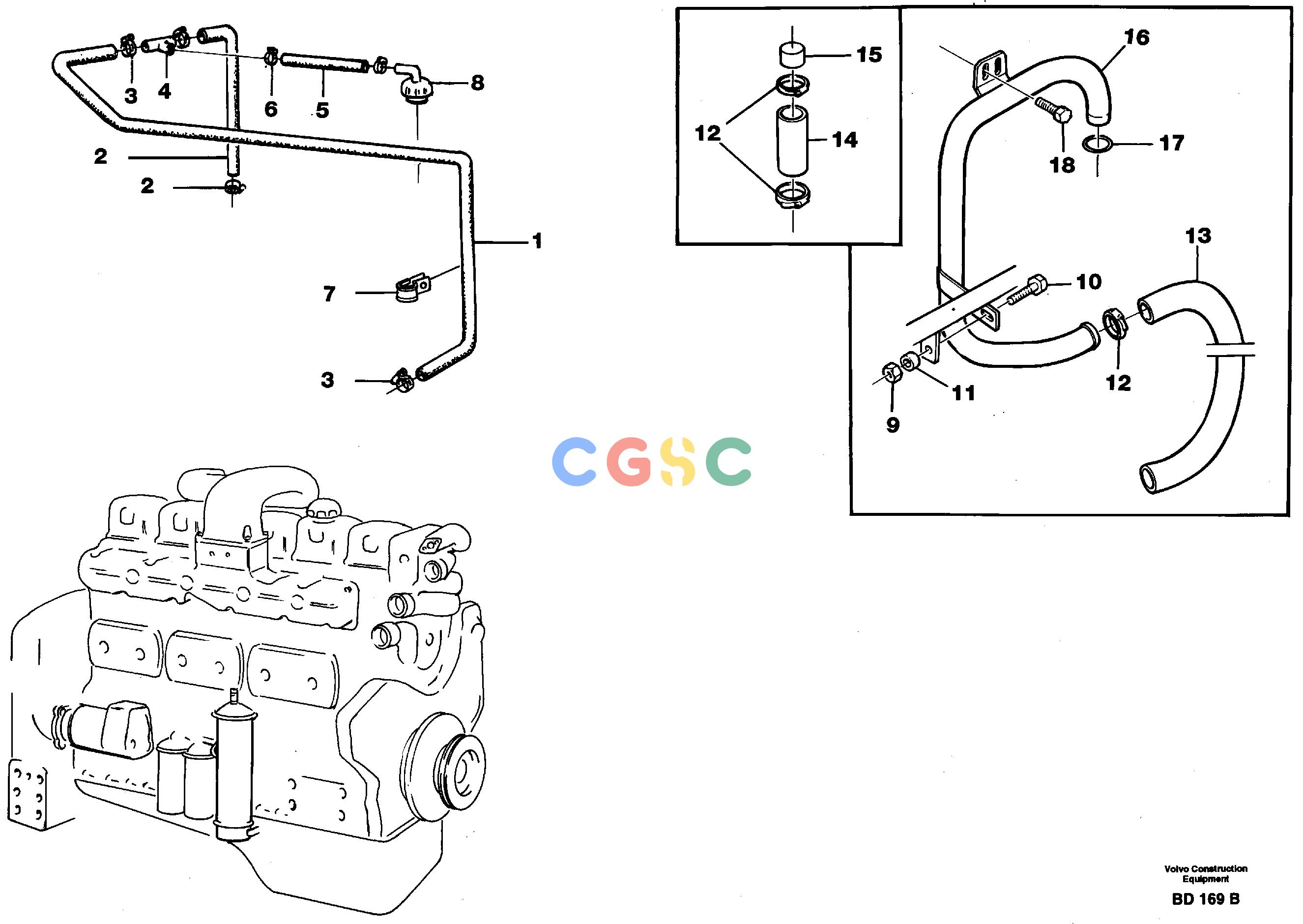 沃尔沃零件查询A30 VOLVO BM Crankcase ventilationVOLVO BM A30 NoneNoneNoneAutodata Volvo online