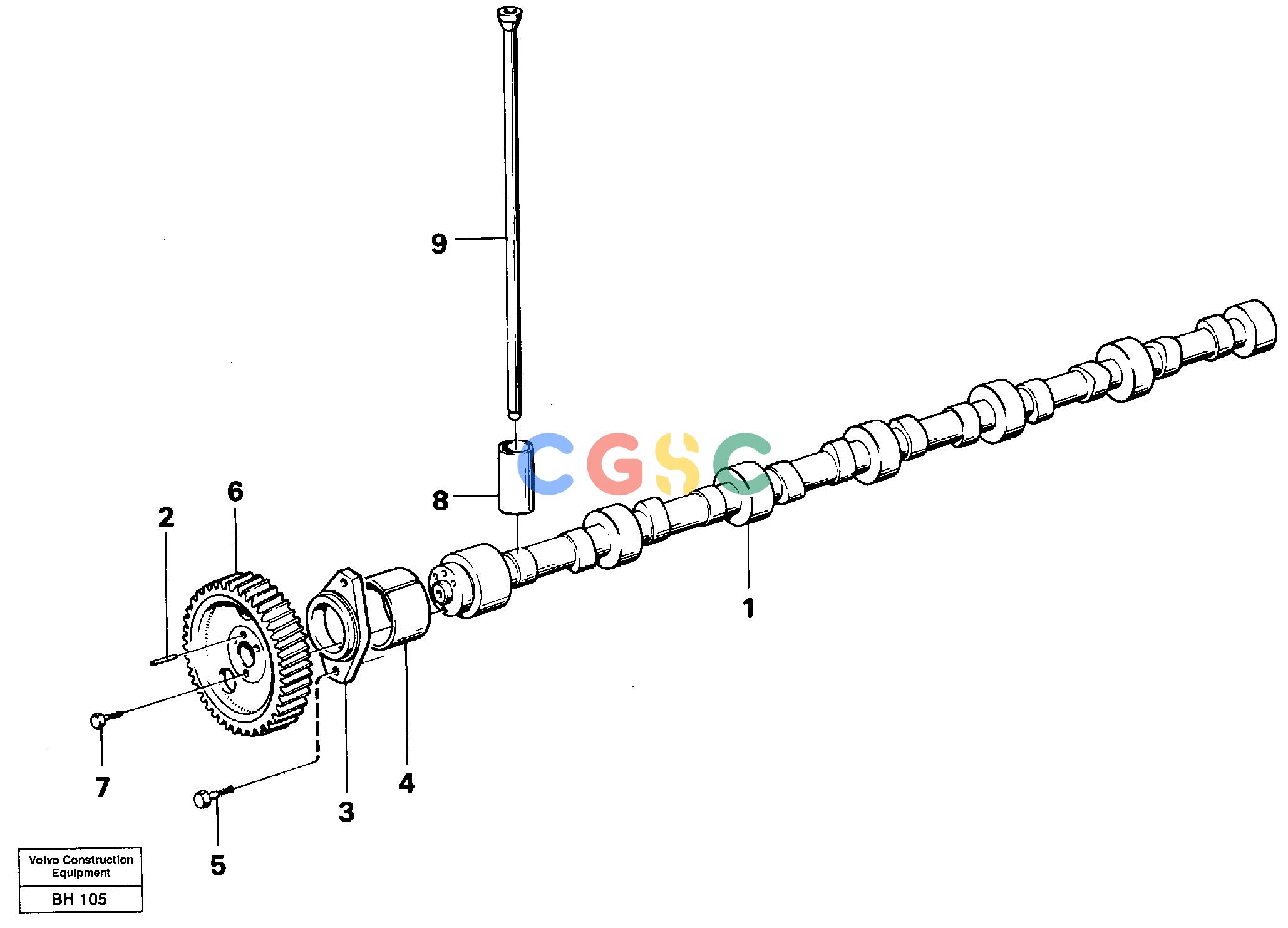 沃尔沃零件查询A20C VOLVO BM CamshaftVOLVO BM A20C SER NO - 3051TD71KF-TD73KFENoneNoneNoneAutodata Volvo online