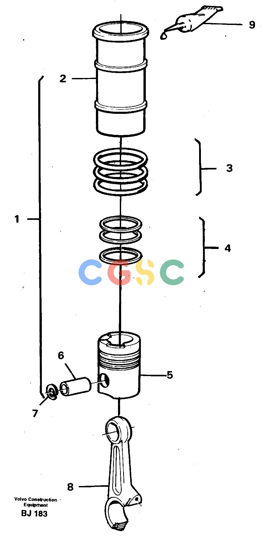 沃尔沃零件查询A30C VOLVO BM Cylinder liner, pistonVOLVO BM A30C SER NO - 2320/- 2275, USA NoneNoneNoneAutodata Volvo online
