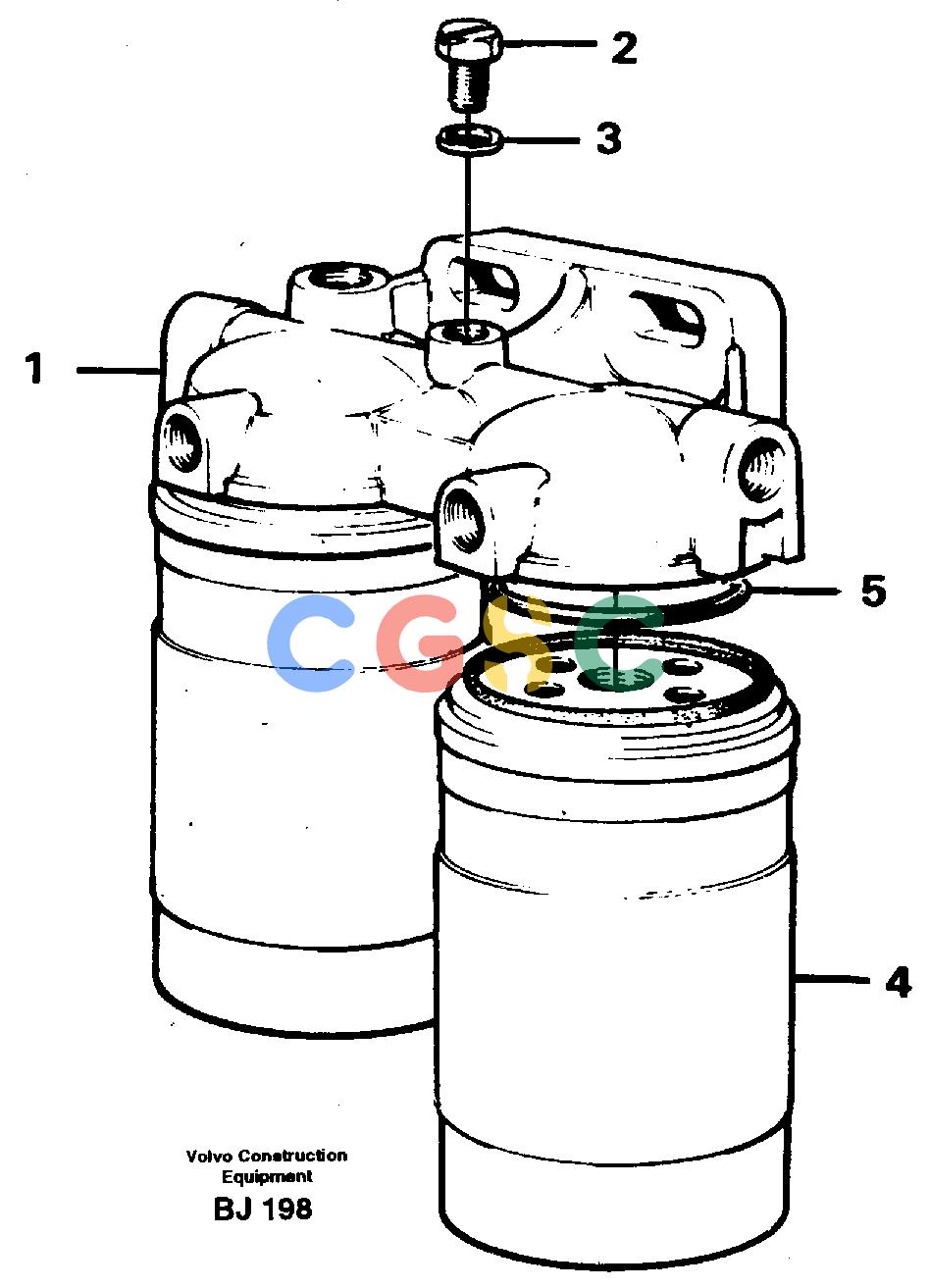 沃尔沃零件查询A30C VOLVO BM Fuel filterVOLVO BM A30C SER NO - 2320/- 2275, USA NoneNoneNoneAutodata Volvo online
