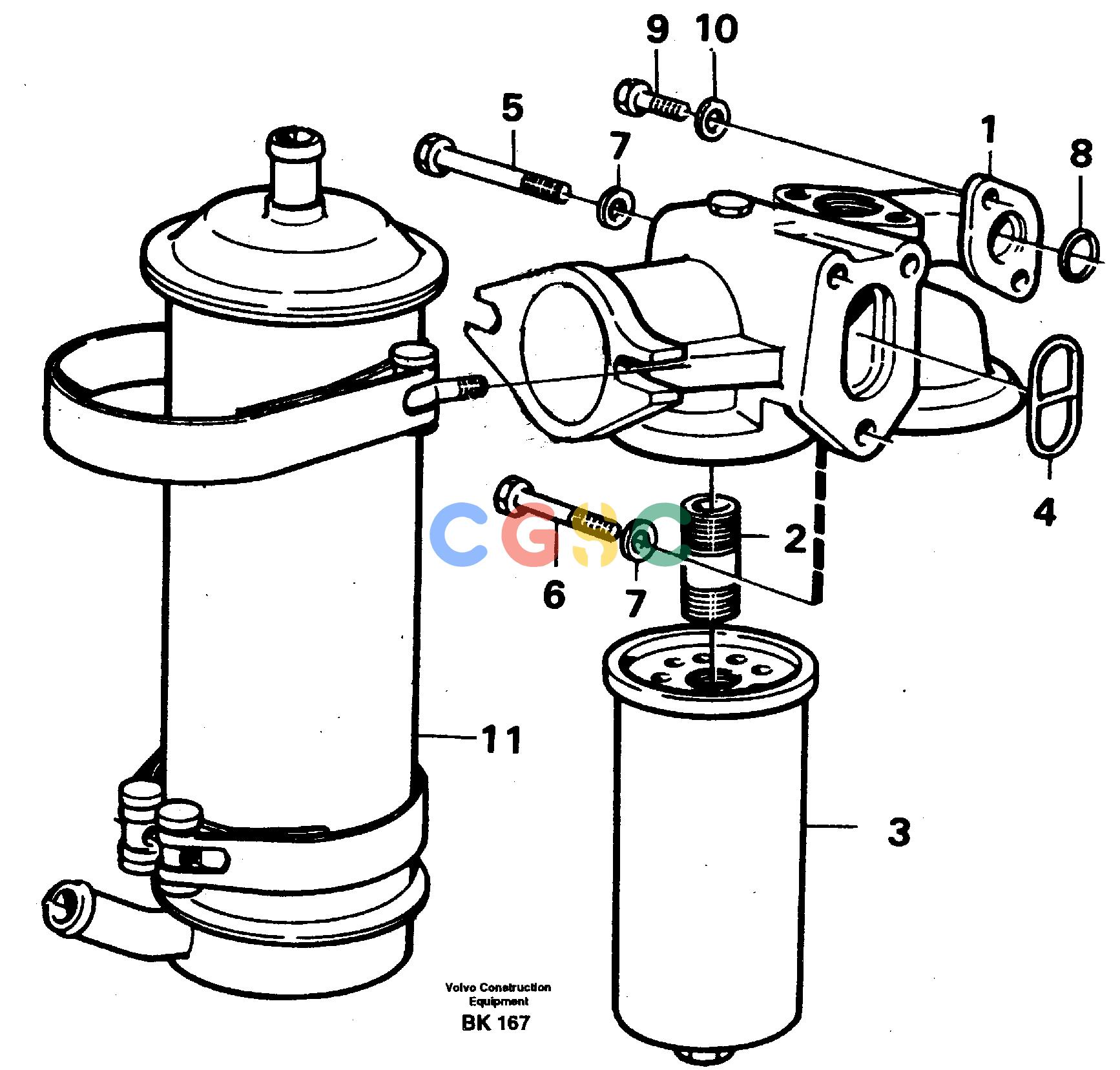 沃尔沃零件查询A35C VOLVO BM Oil filterVOLVO BM A35C SER NO - 4620, NoneNoneNoneAutodata Volvo online