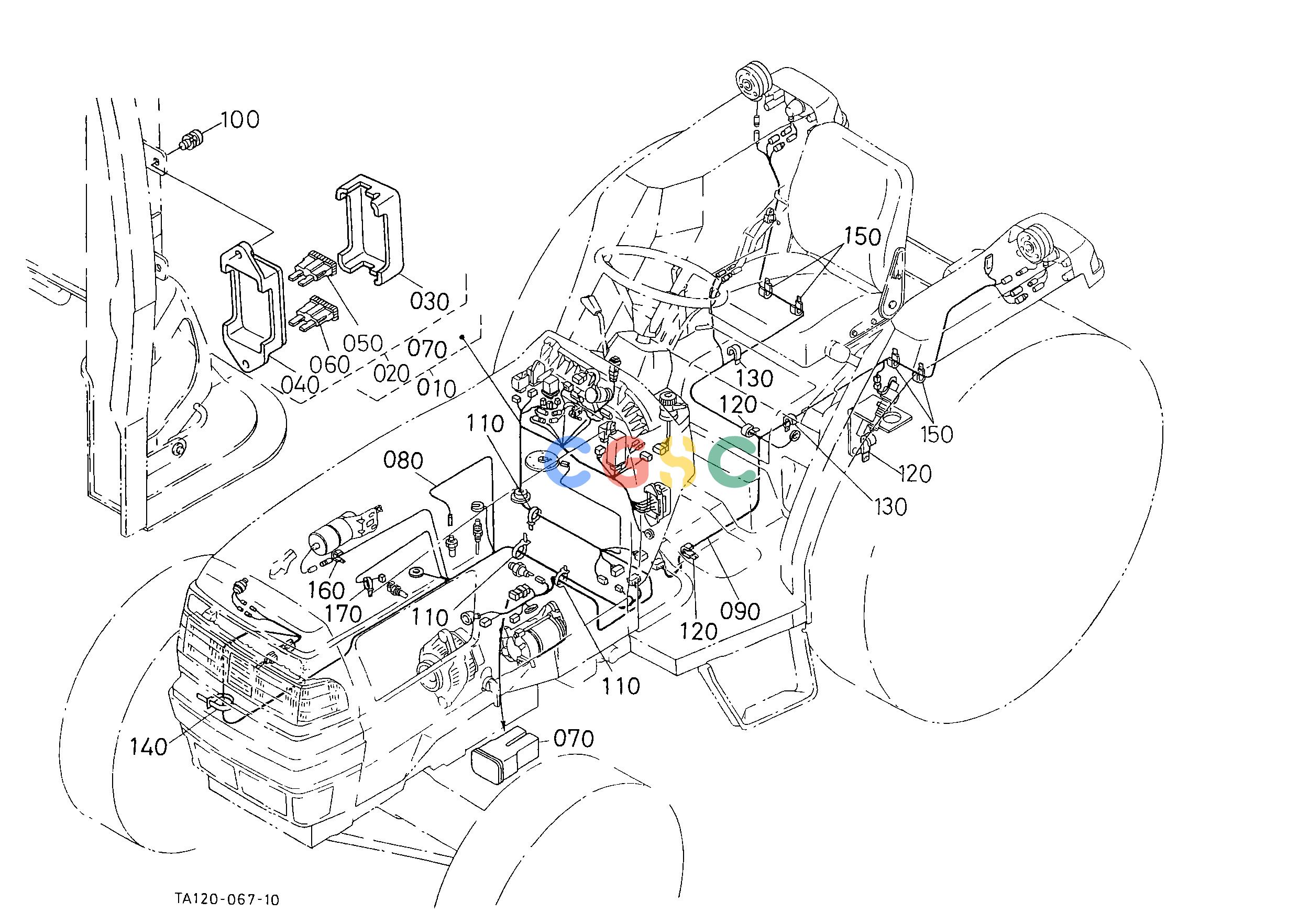 久保田零件查询B50102 ELECTRICAL WIRING [HST TYPE] [OLD TYPE] ## S.No.<=63212 S.No.;<=63212 ELECTRICAL SYSTEMEPC Kubota online