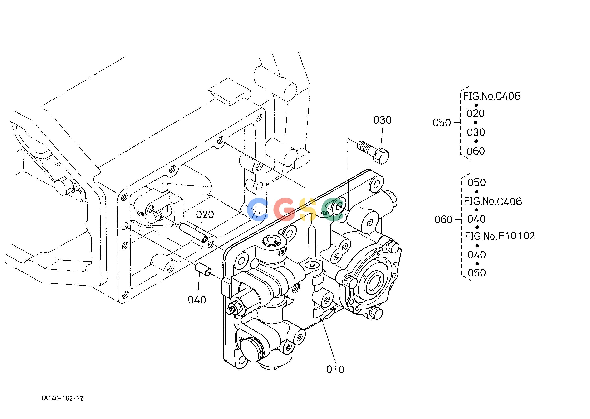 久保田零件查询C40500 GST VALVE [GST TYPE] CLUTCH/TRANSMISSION/REAR AXLEEPC Kubota online