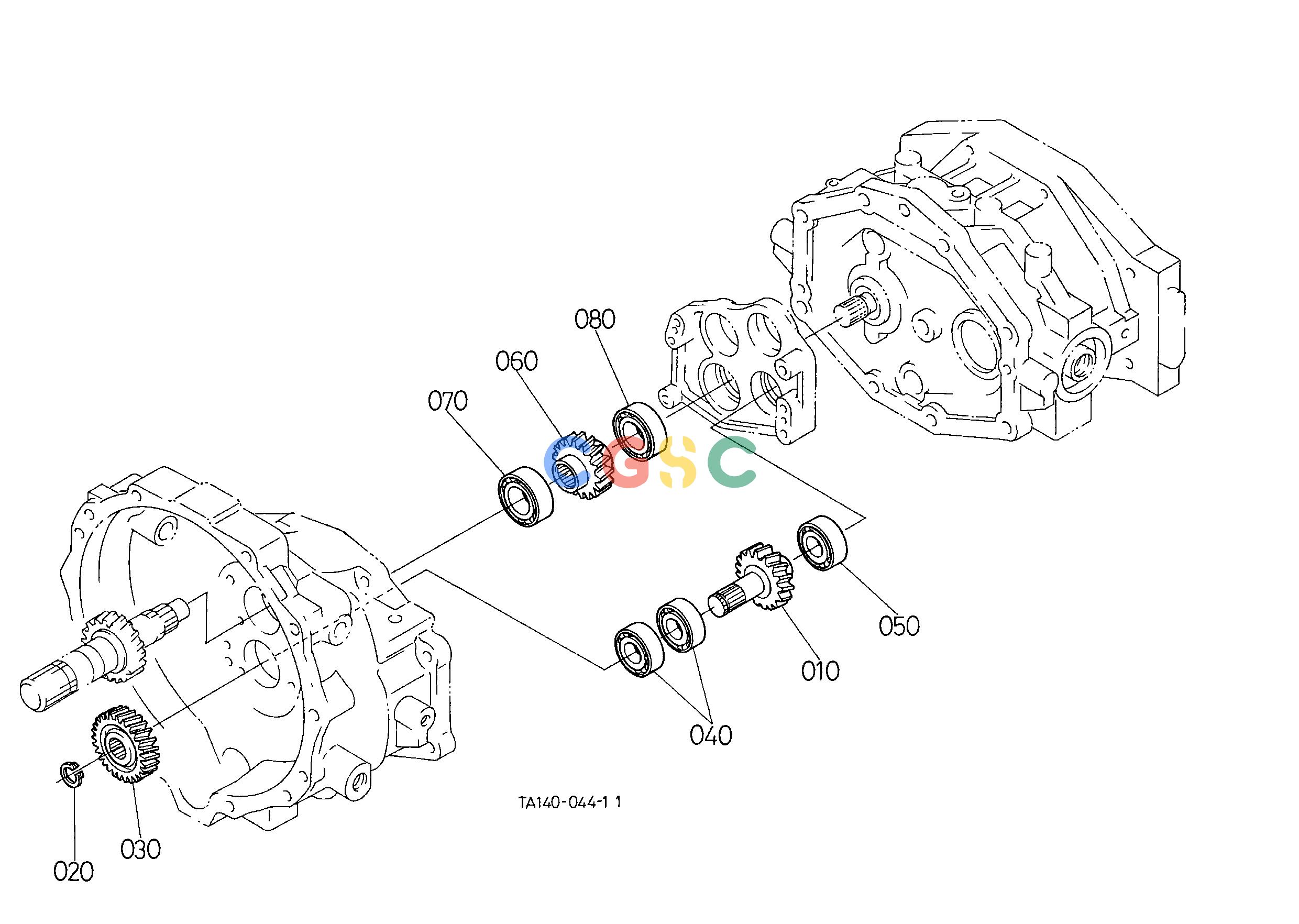 久保田零件查询D10300 INPUT SHAFT [HST TYPE] CLUTCH/TRANSMISSION/REAR AXLEEPC Kubota online