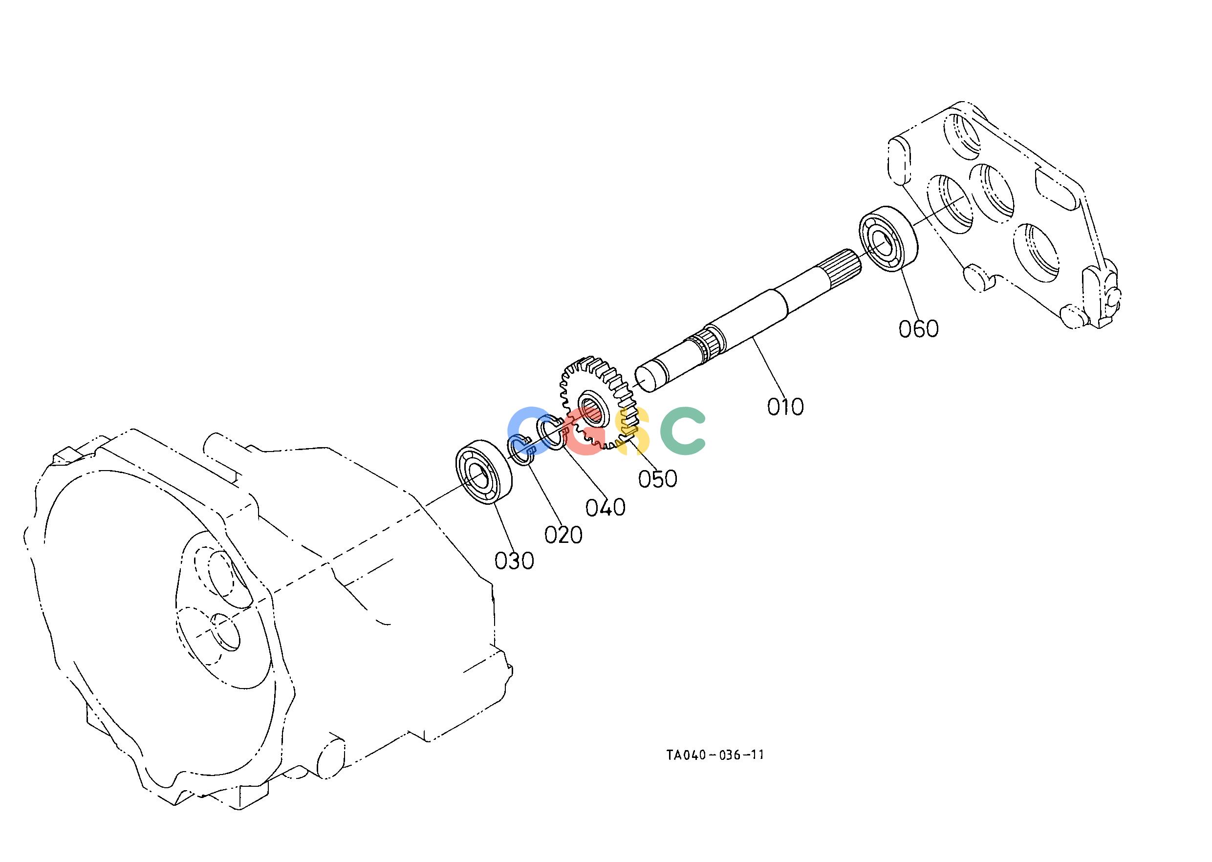 久保田零件查询D13002 PTO COUNTERSHAFT [EXCEPT HST TYPE] [W/O IND-PTO] ## [SANS TYPE DE PDF IND] CLUTCH/TRANSMISSION/REAR AXLEEPC Kubota online
