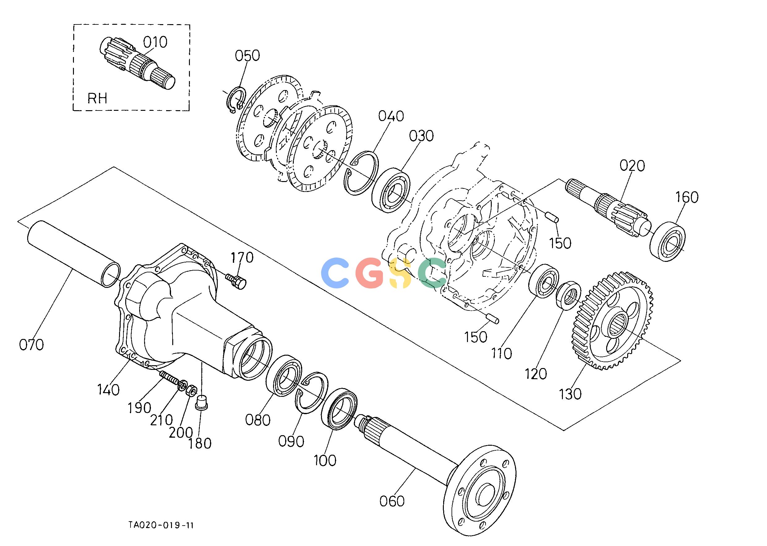 久保田零件查询D30100 REAR AXLE CLUTCH/TRANSMISSION/REAR AXLEEPC Kubota online