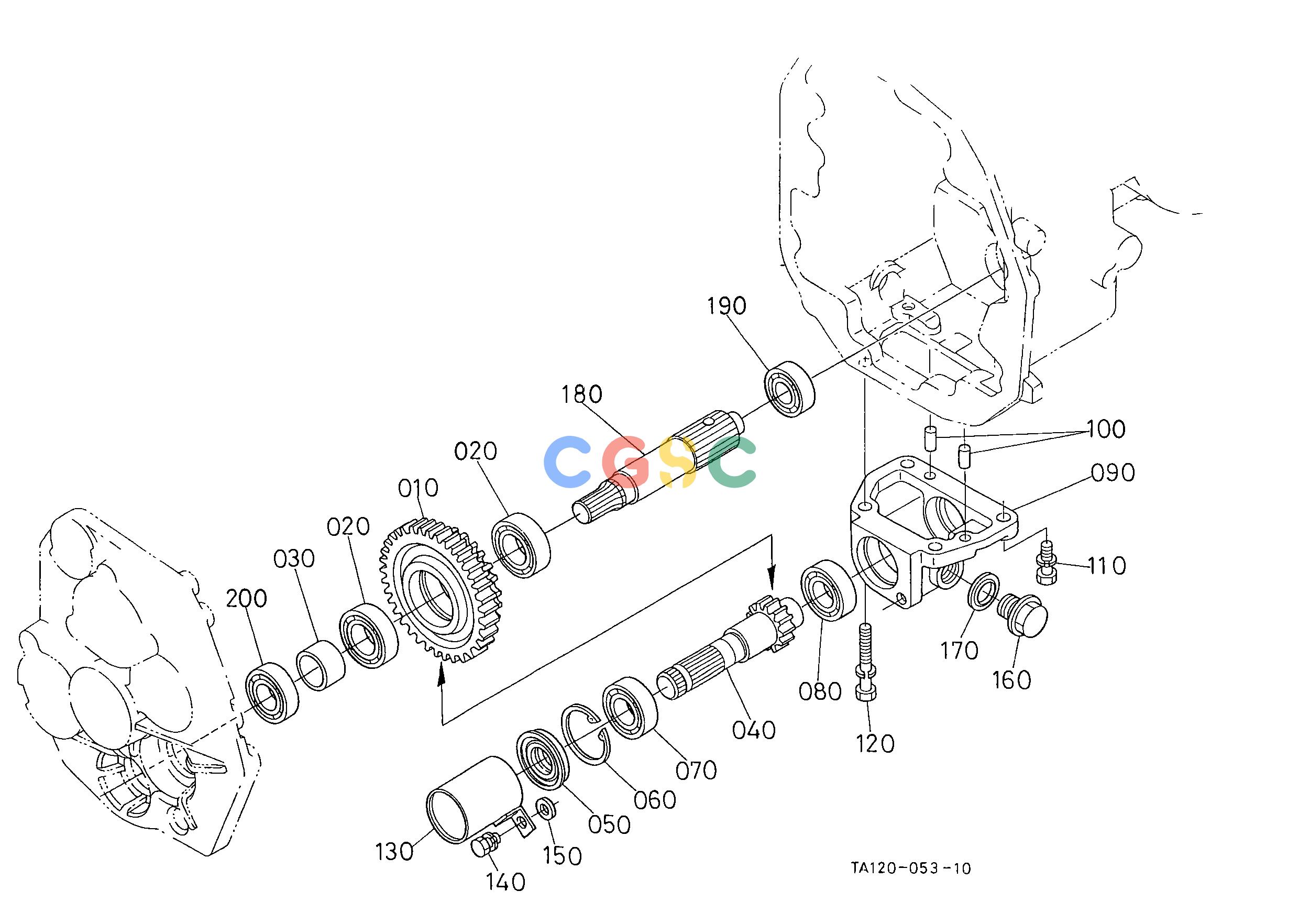 久保田零件查询D13701 MID PTO [MANUAL T/M TYPE] CLUTCH/TRANSMISSION/REAR AXLEEPC Kubota online