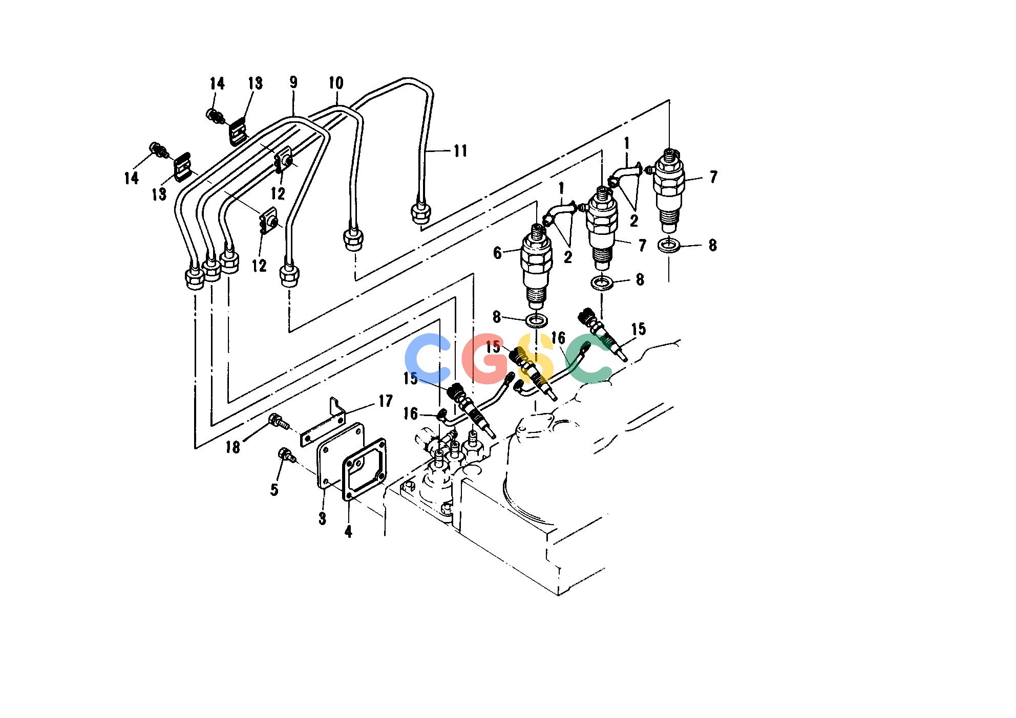 久保田零件查询T01200 NOZZLE HOLDER ENGINEEPC Kubota online