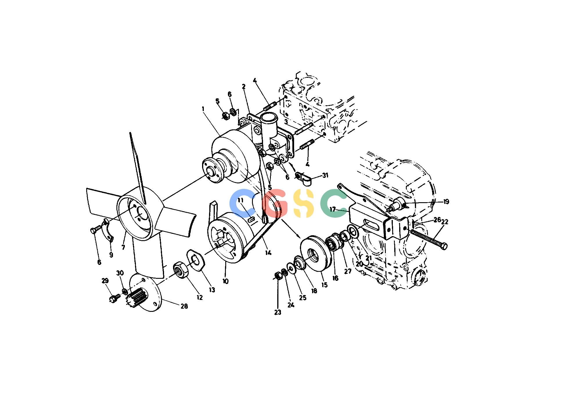 久保田零件查询T01600 DYNAMO ENGINEEPC Kubota online
