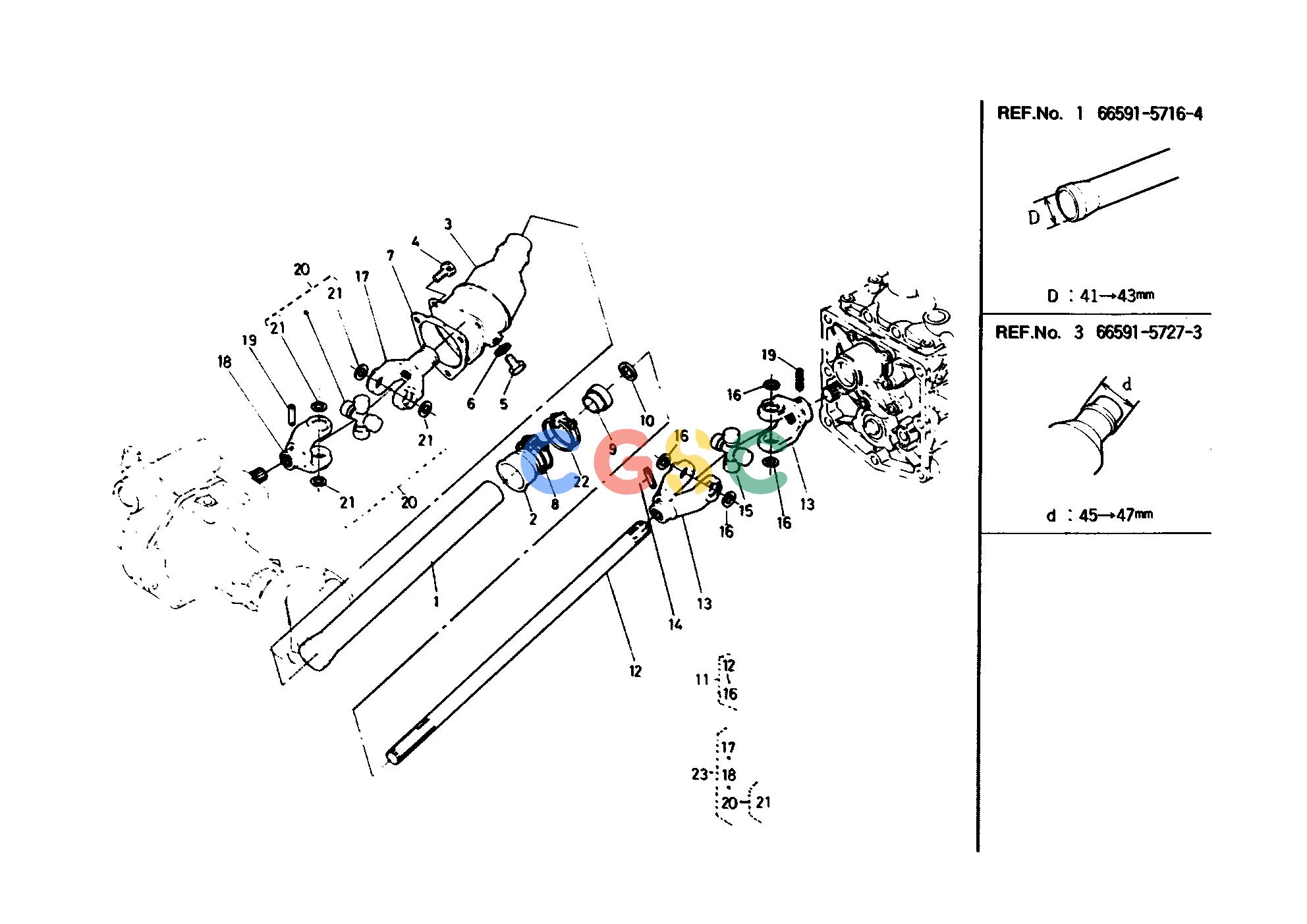 久保田零件查询T06200 DRIVE SHAFT GROUP FRONT AXLE/FRONT WHEELEPC Kubota online