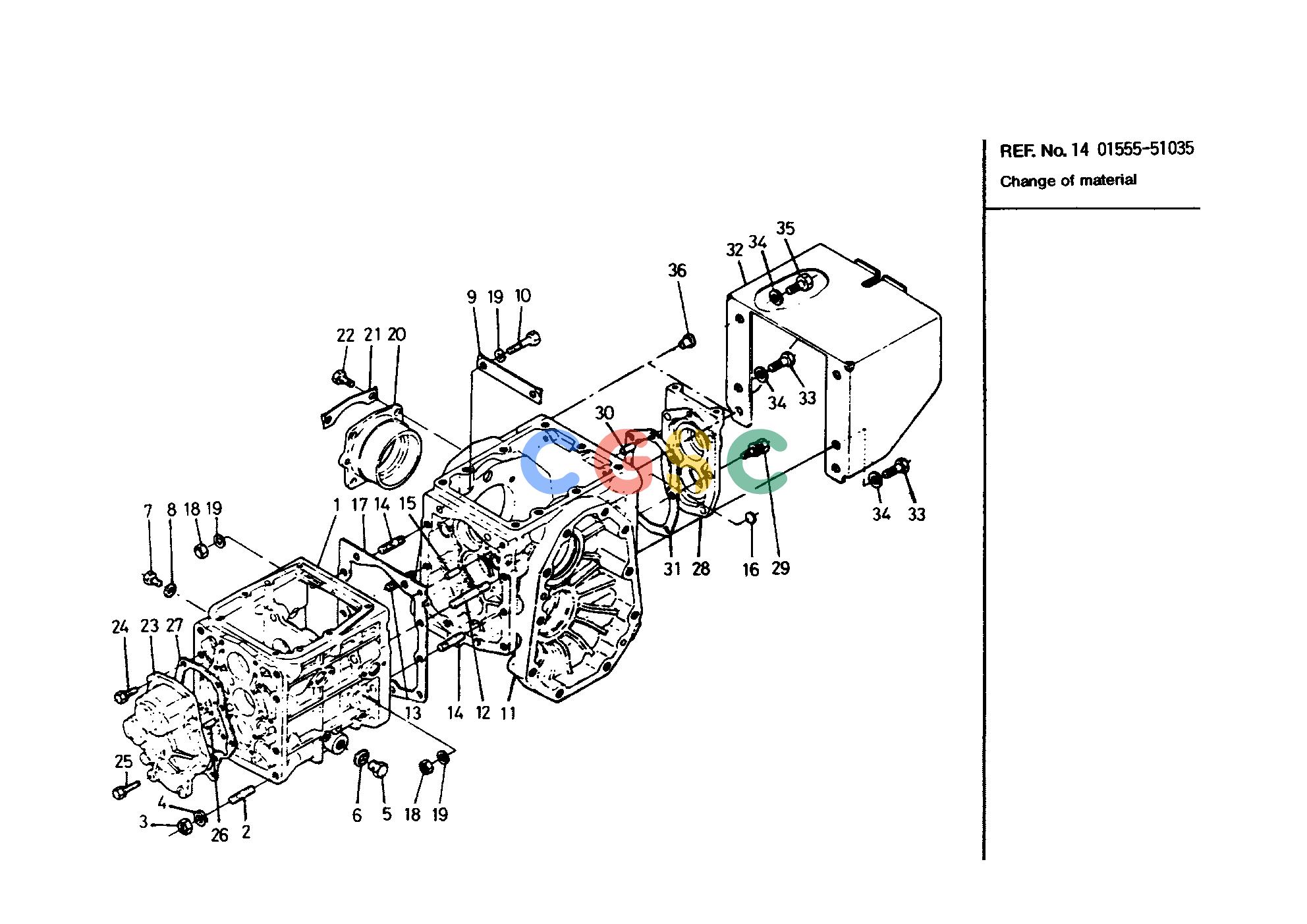久保田零件查询T02400 TRANSMISSION CASE GROUP TRANSMISSIONEPC Kubota online