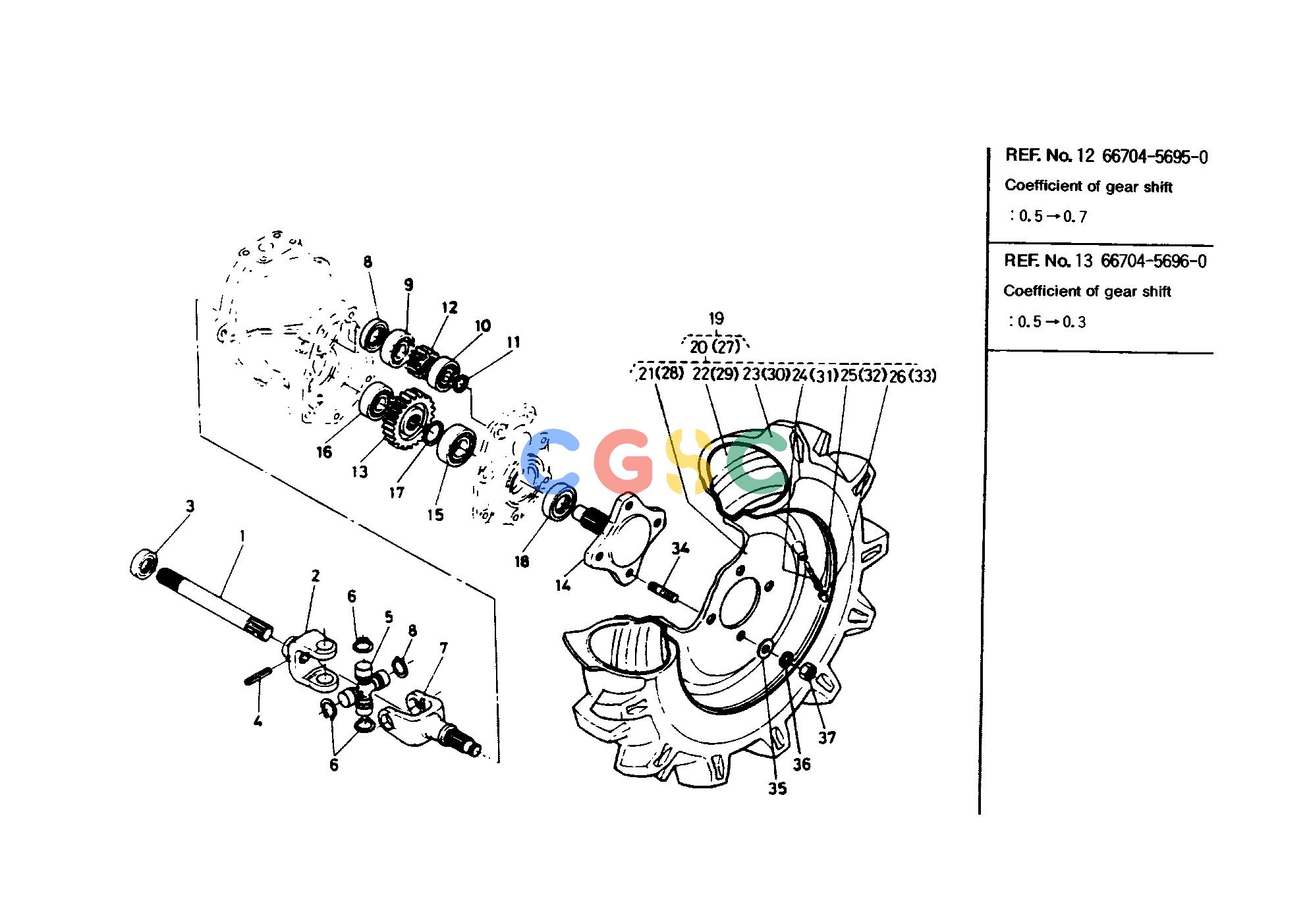 久保田零件查询T05900 FRONT WHEEL GROUP [B5100D-P FOR U.S.A.] FRONT AXLE/FRONT WHEELEPC Kubota online
