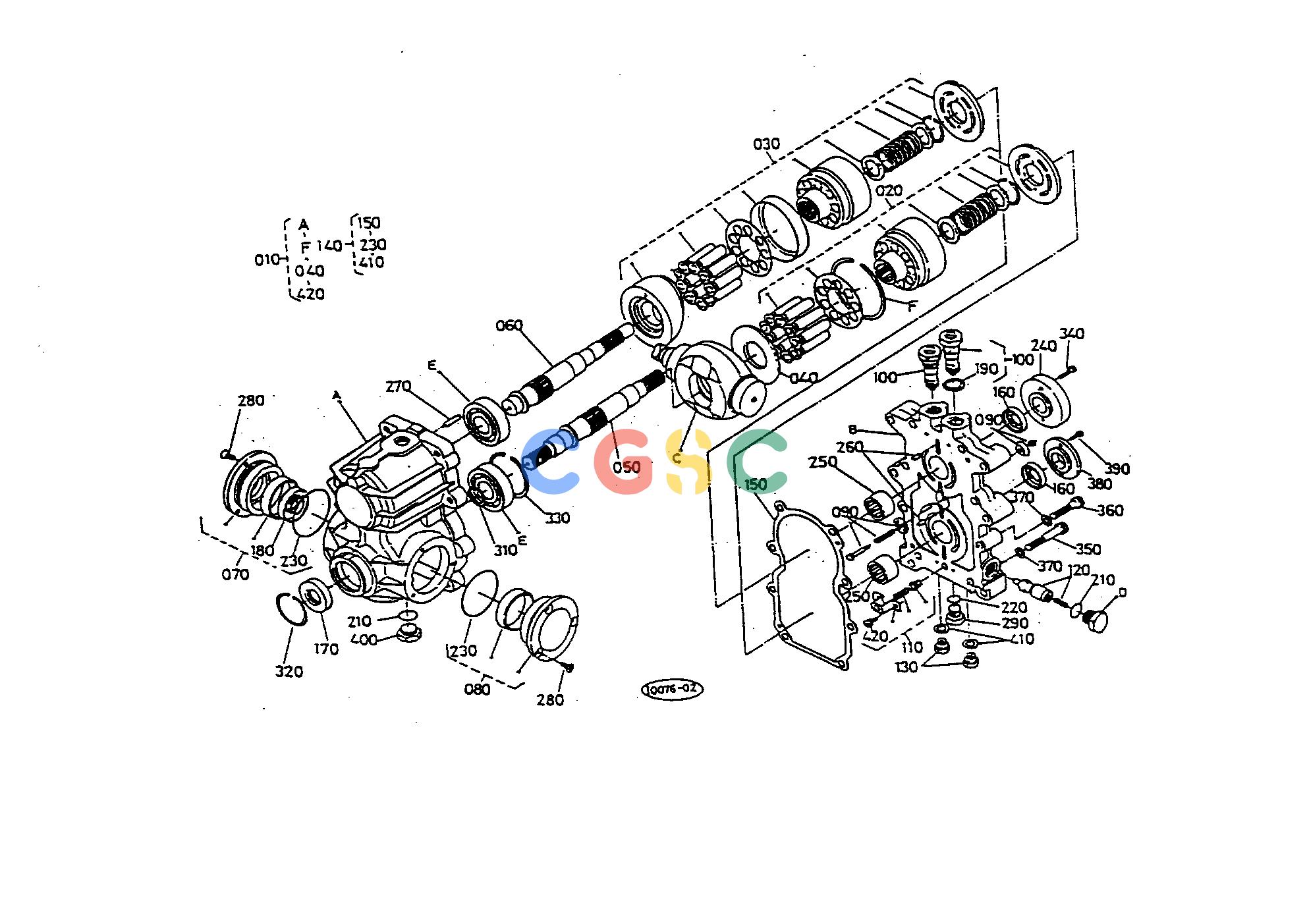 久保田零件查询T05101 HST [COMPONENT PARTS] ## S.No.;<=52099 TRANSMISSIONEPC Kubota online